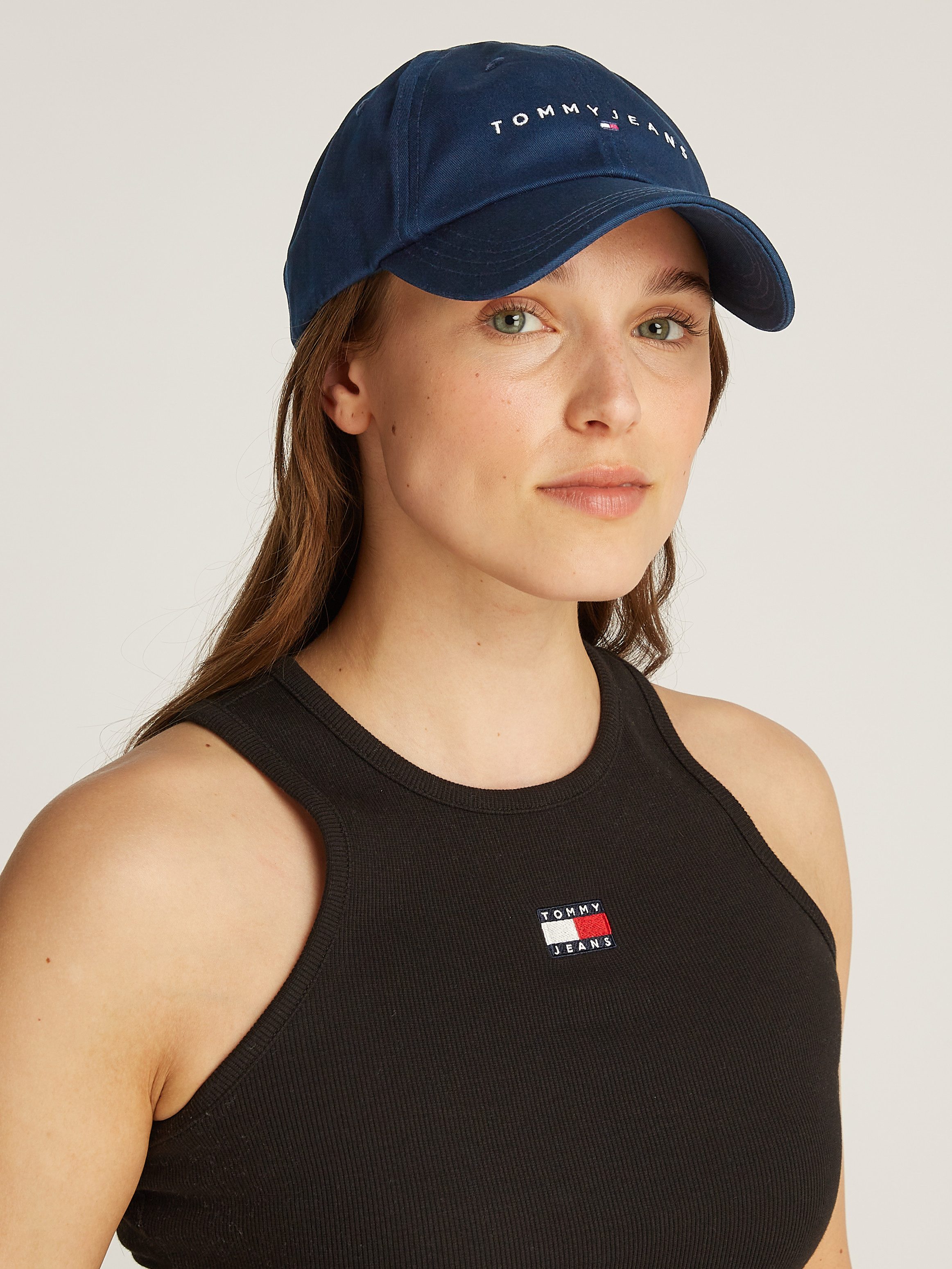 TOMMY JEANS Baseball pet TJW LINEAR LOGO 6 PANEL CAP