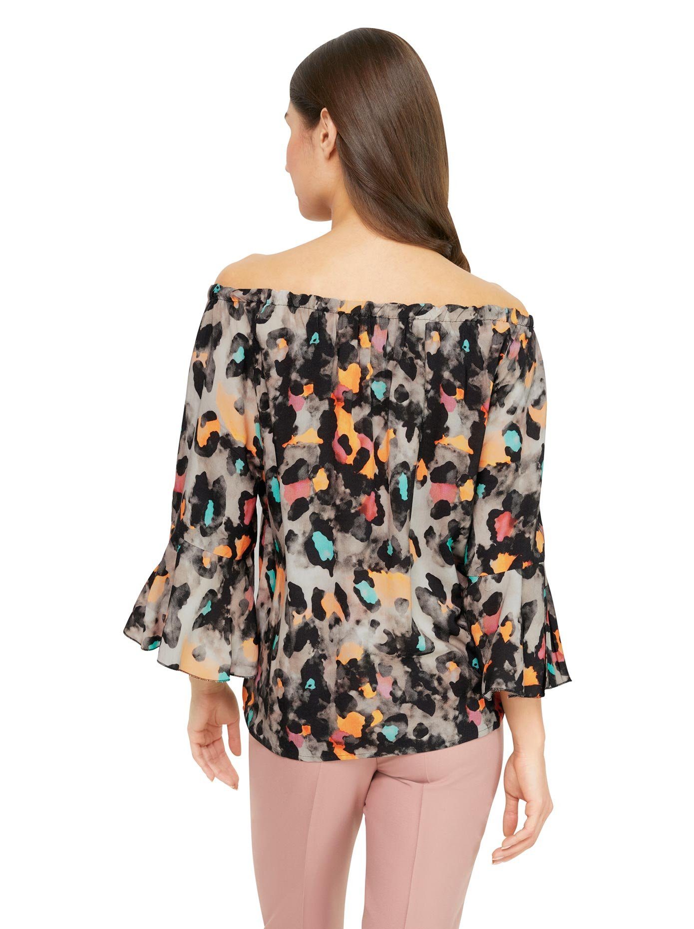 heine Blouse met carmenhals