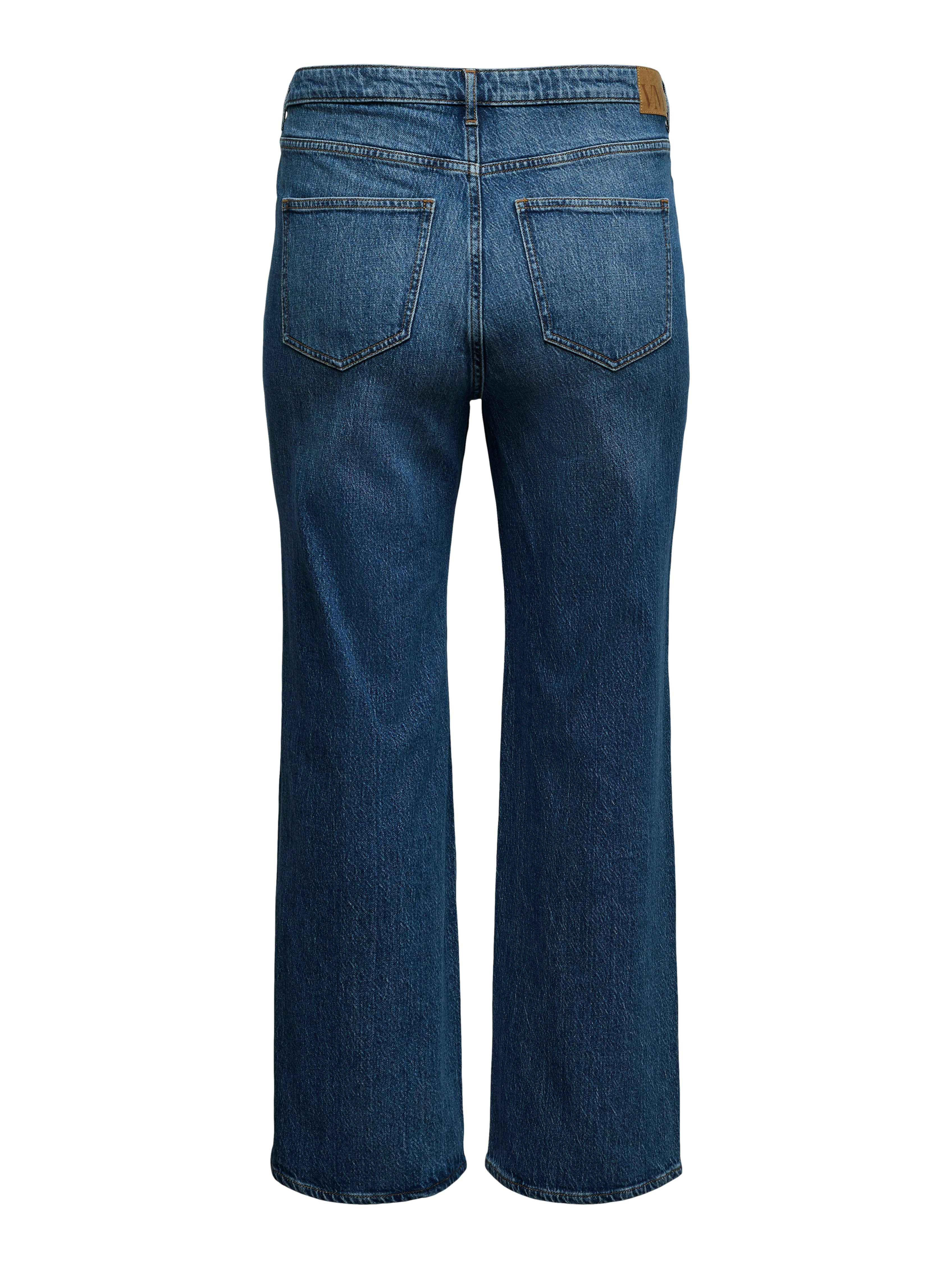 Vero Moda Curve High-waist jeans VMCTESSA HR WIDE J RA380 GA CUR NOOS