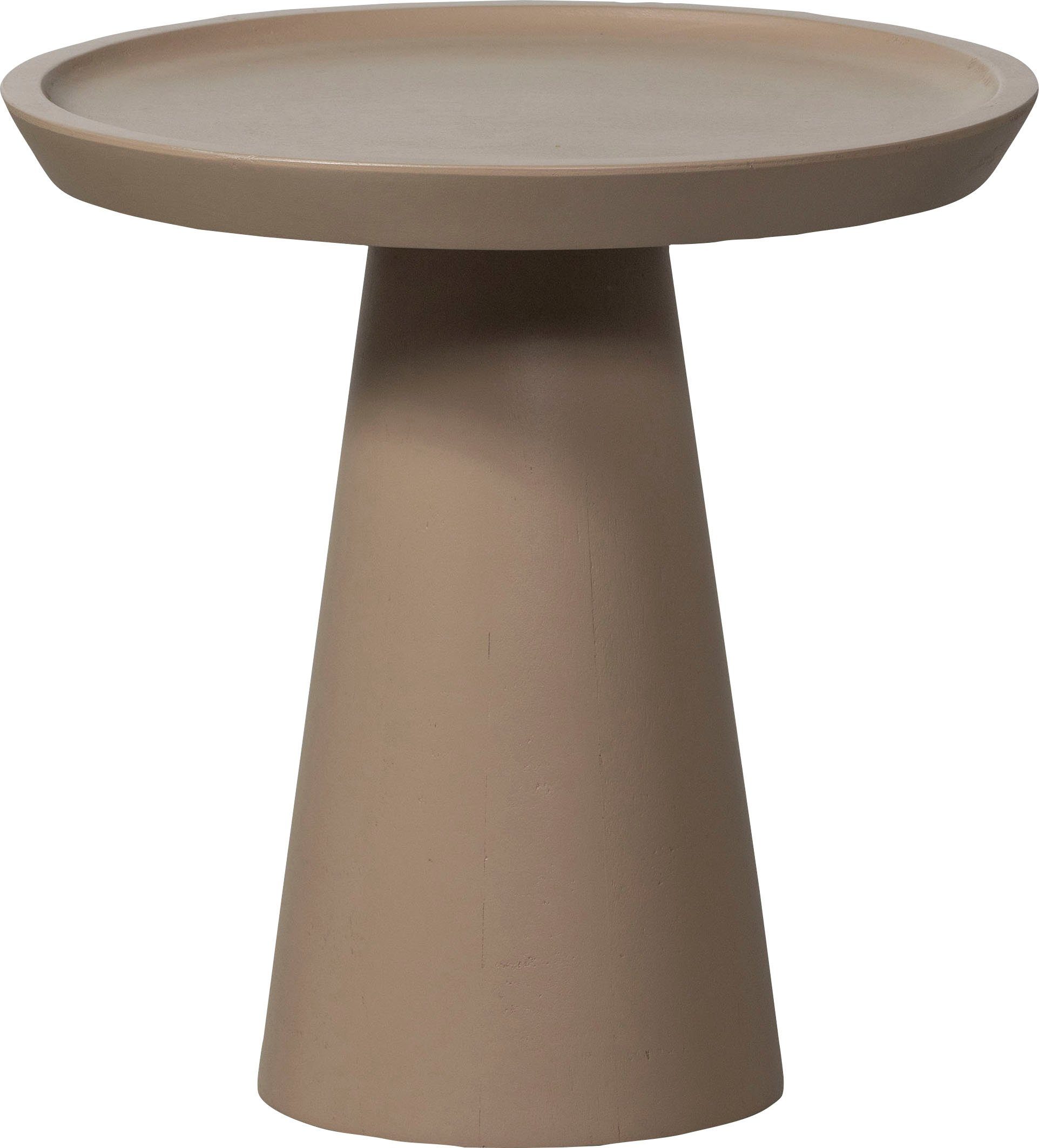 WOOOD Bijzettafel Stockholm met afgeronde hoeken, h 45 cm x b 45 cm bijzettafels bruin