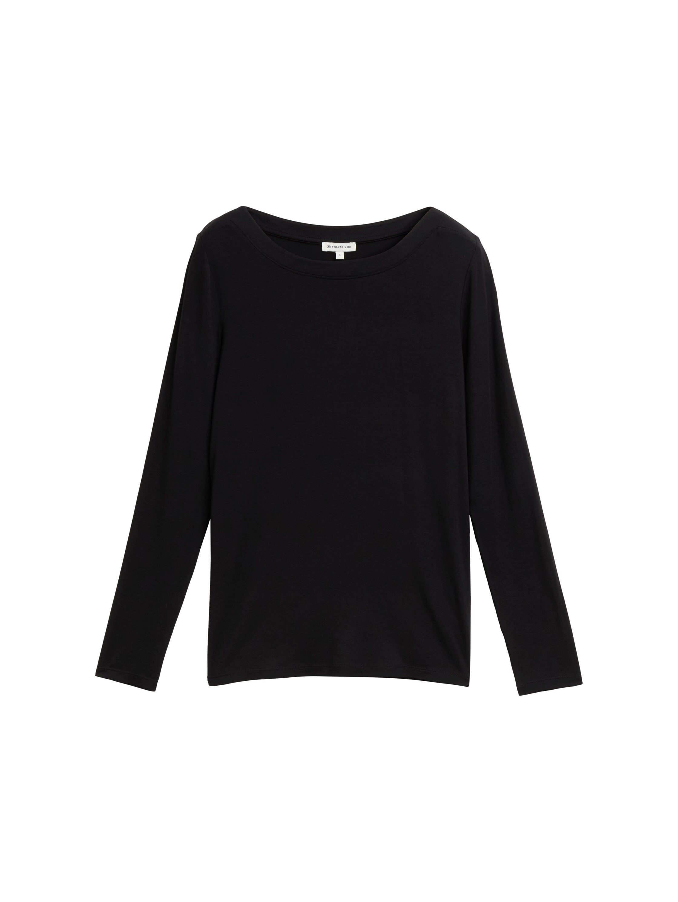 Tom Tailor Shirt met lange mouwen met boothals