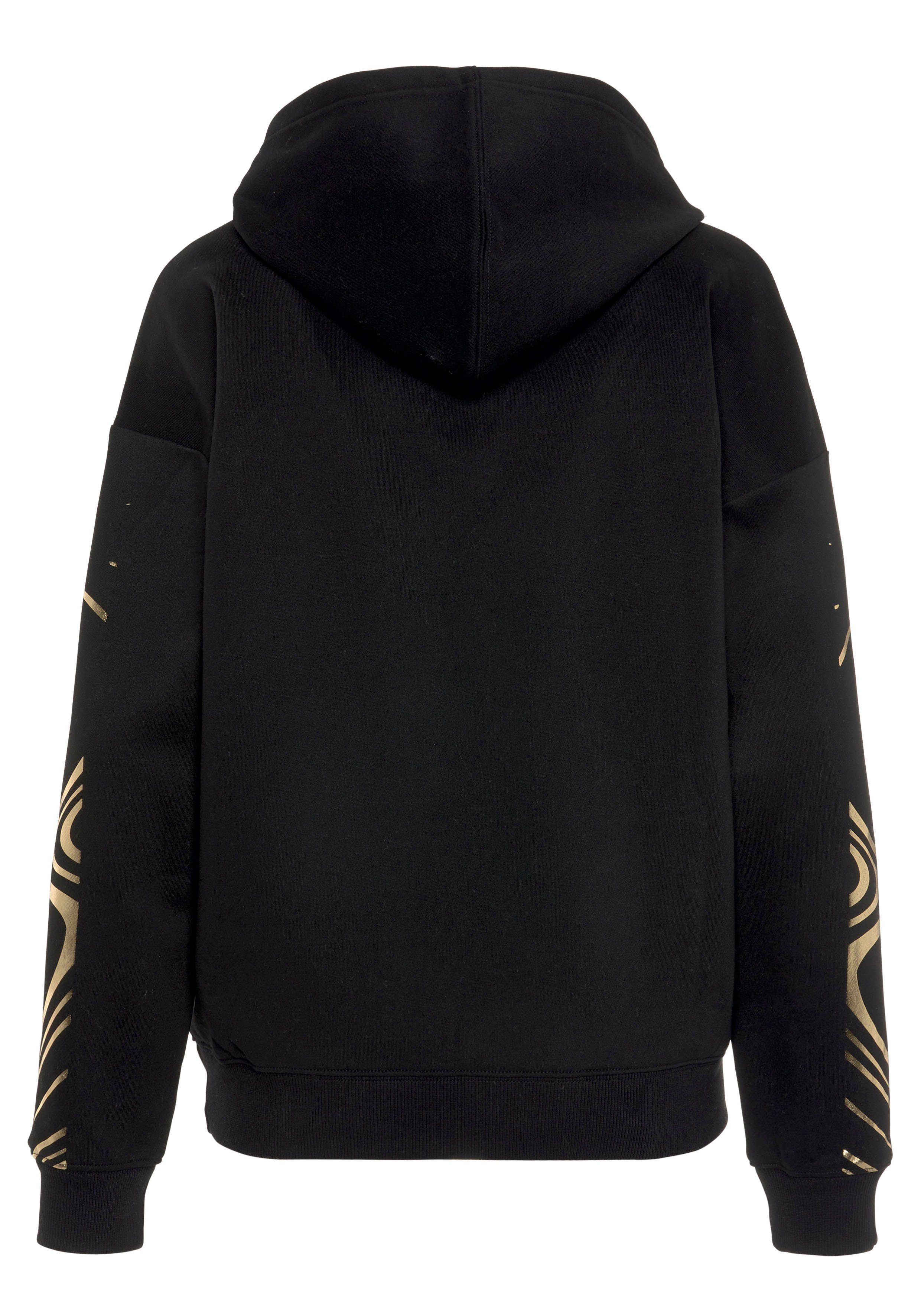 active by Lascana Hoodie met glanzende print