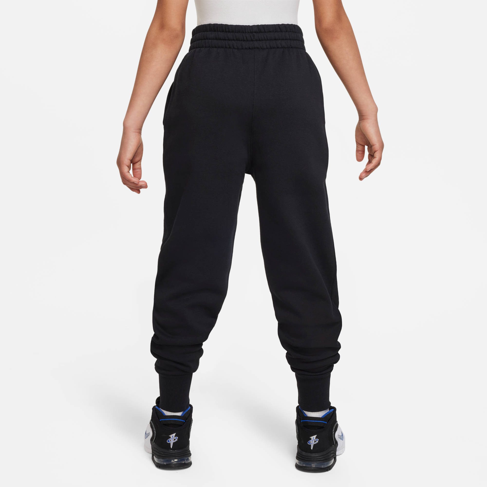 Nike Sportswear Joggingbroek CLUB FLEECE BIG KIDS' (GIRLS') HIGH-WAISTED FITTED PANTS
