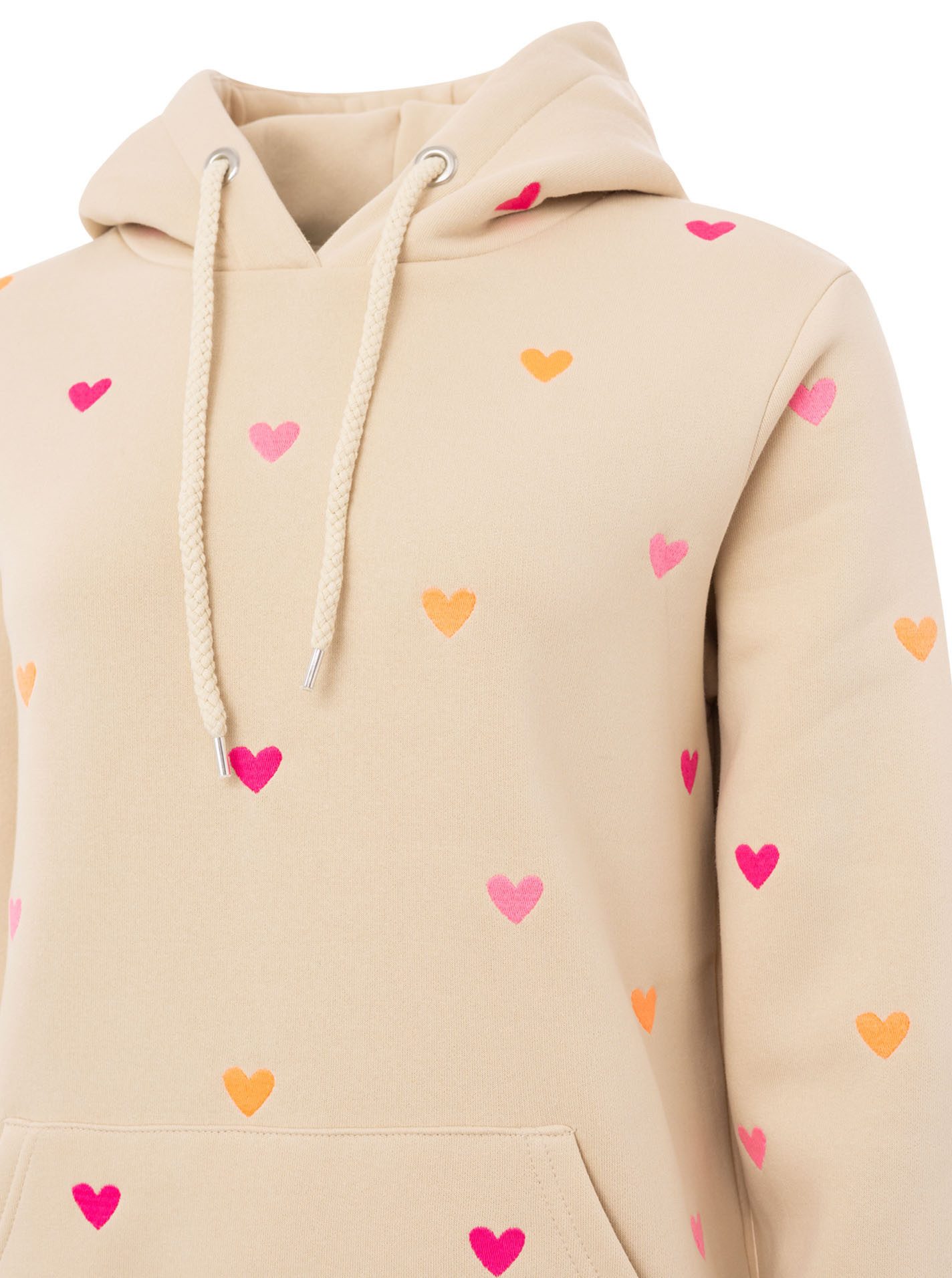 Zwillingsherz Hoodie Hearts met mini me-stijl voor moeders & dochters