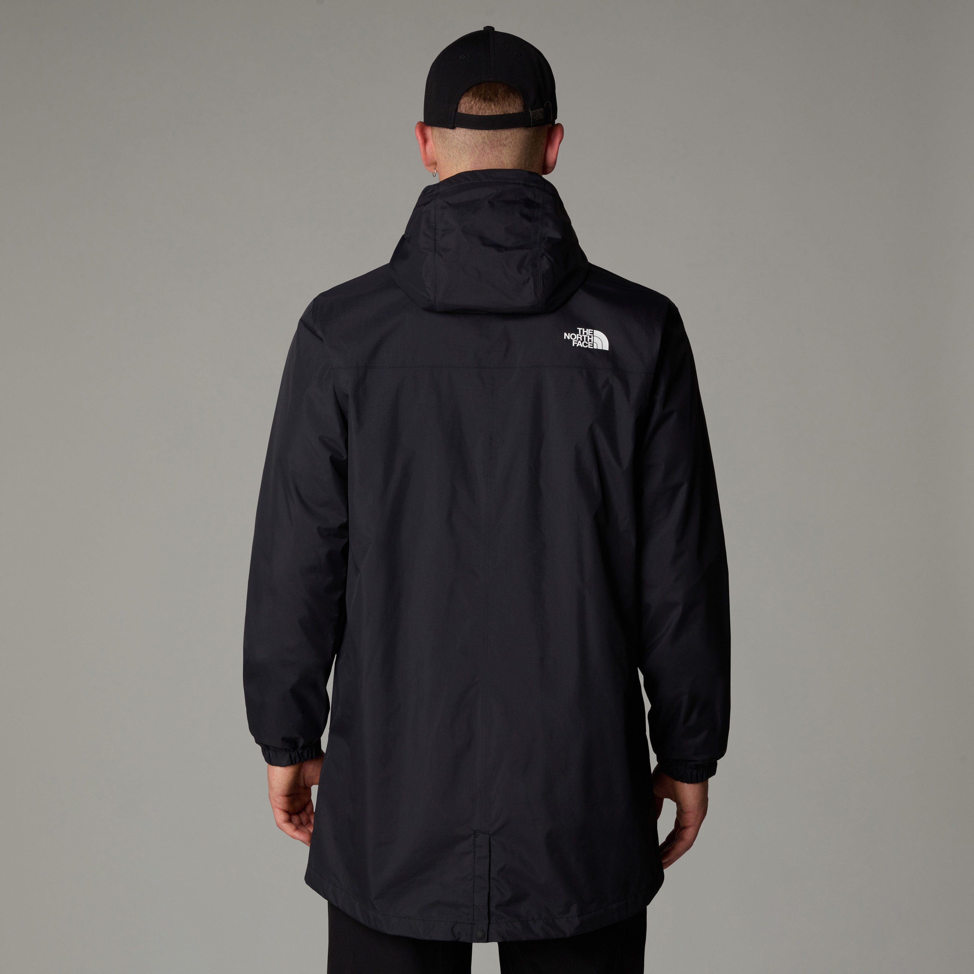 The North Face Functionele parka M ANTORA PARKA met contrasterende logo-prints op sleutelbeen en schouder