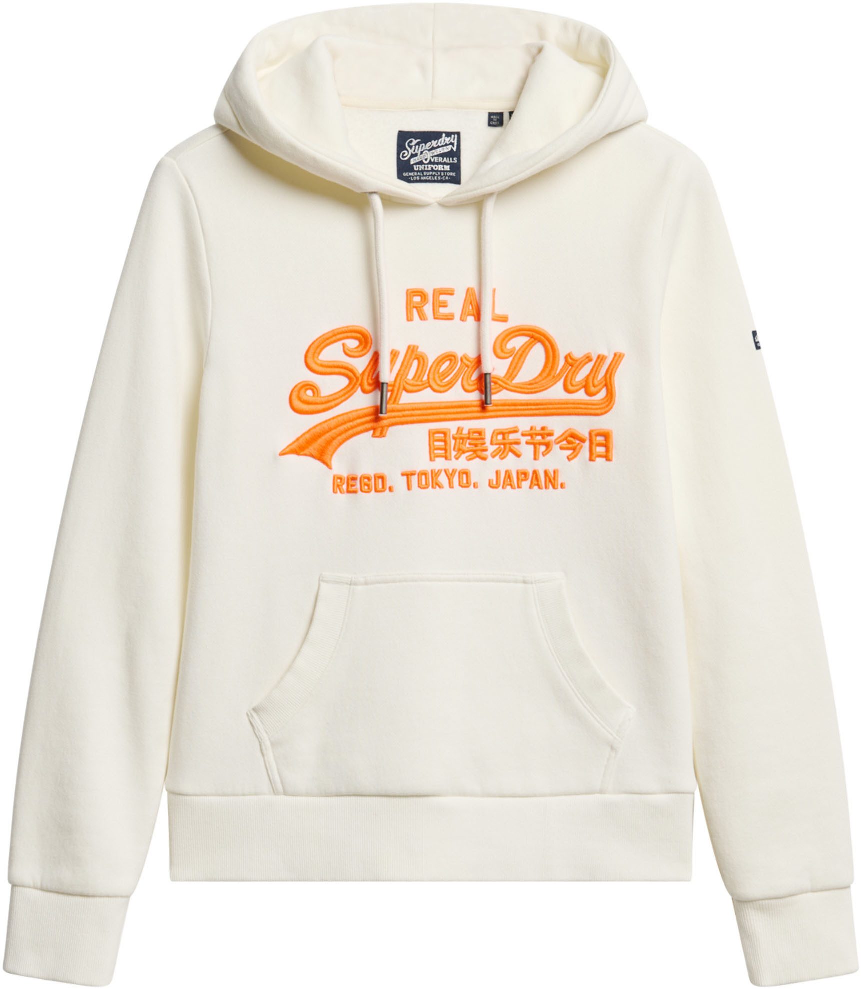 Superdry Hoodie NEON VL EMB GRAPHIC HOODIE