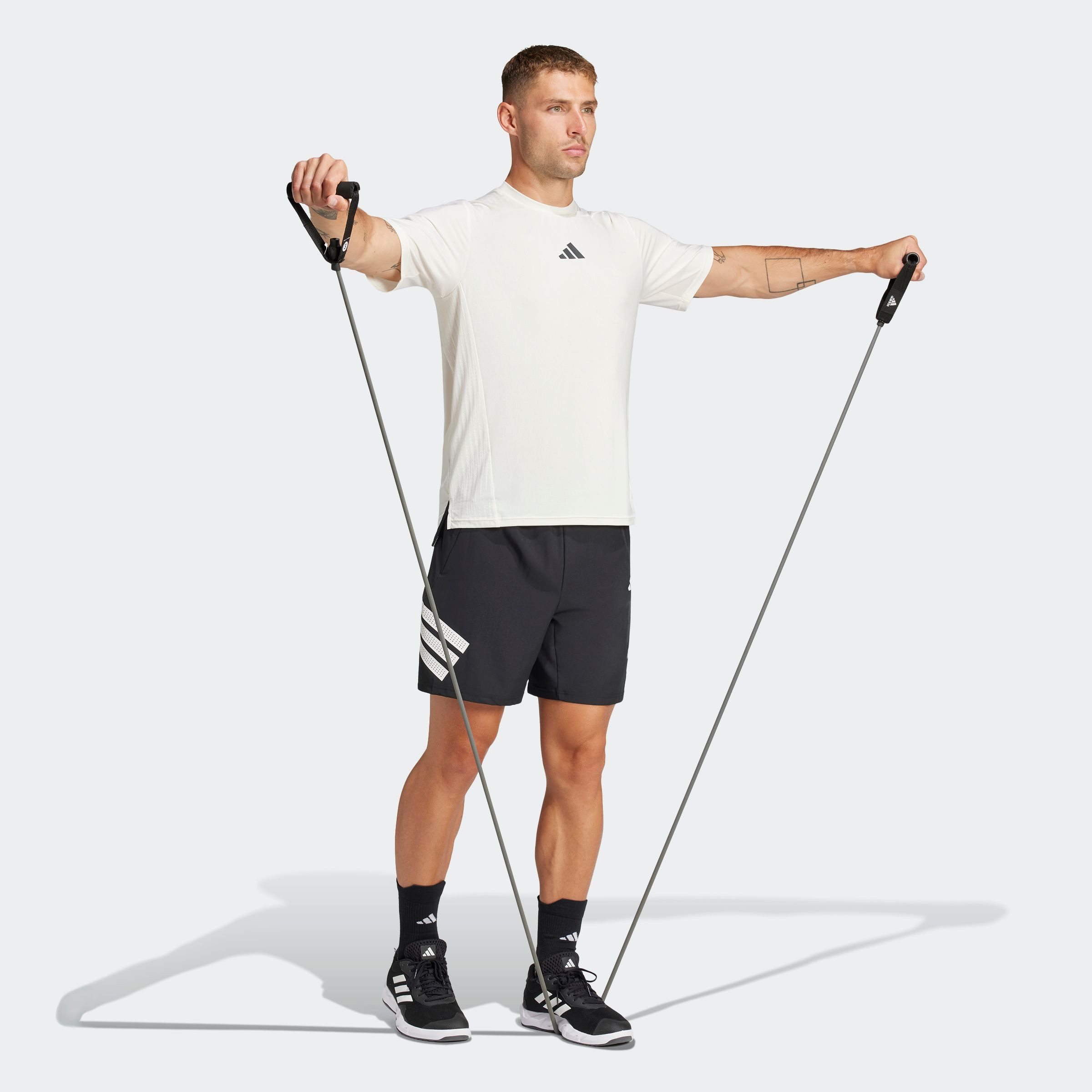 adidas Performance Short GYM+ 3S SHORT (1-delig)