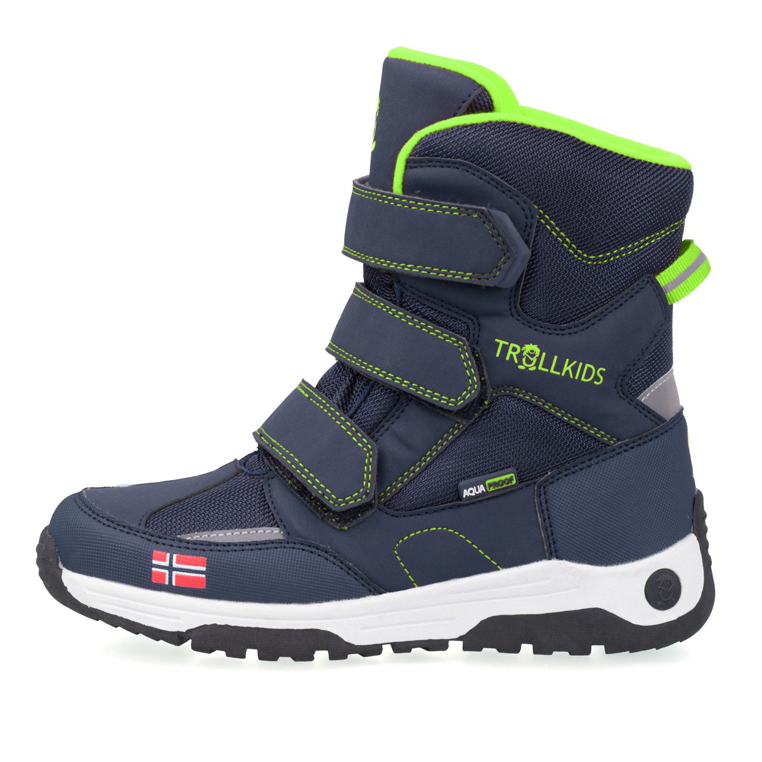 TROLLKIDS Klittenbandlaarzen Lofoten Winter