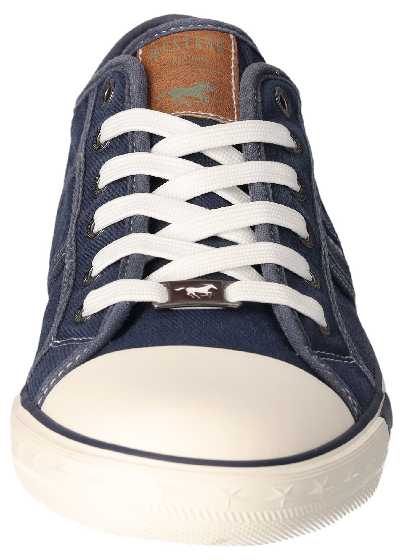 Mustang Shoes Sneakers met mustang merkembleem, vrijetijdsschoen, lage schoen, veterschoen