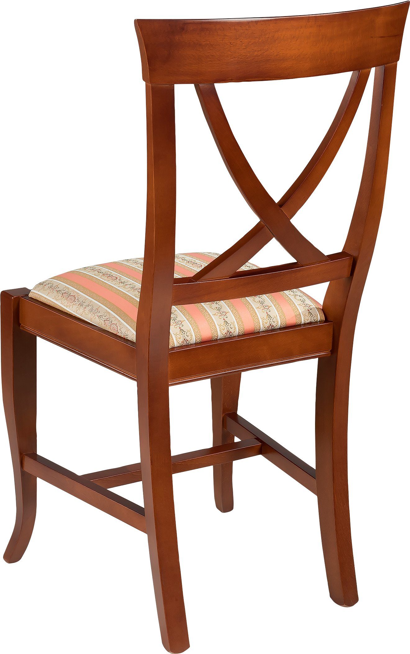 Home affaire Stoel met 4 poten Monica Breedte 44 cm (1 stuk)
