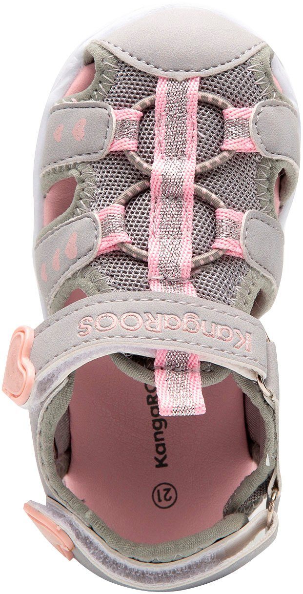 KangaROOS Sandalen K-Mini met klittenbandsluiting