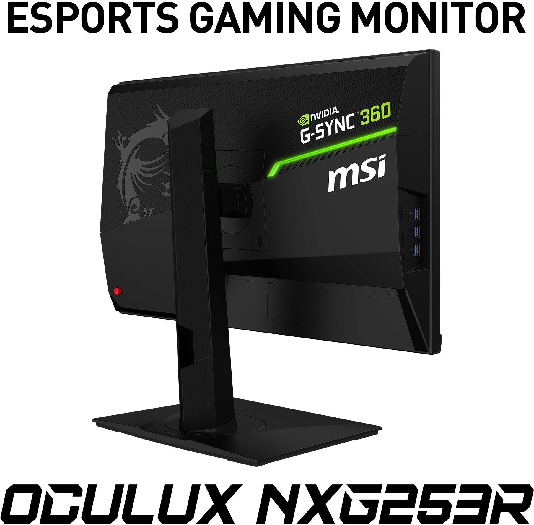 MSI Gaming-monitor Oculux NXG253R E-Sports
