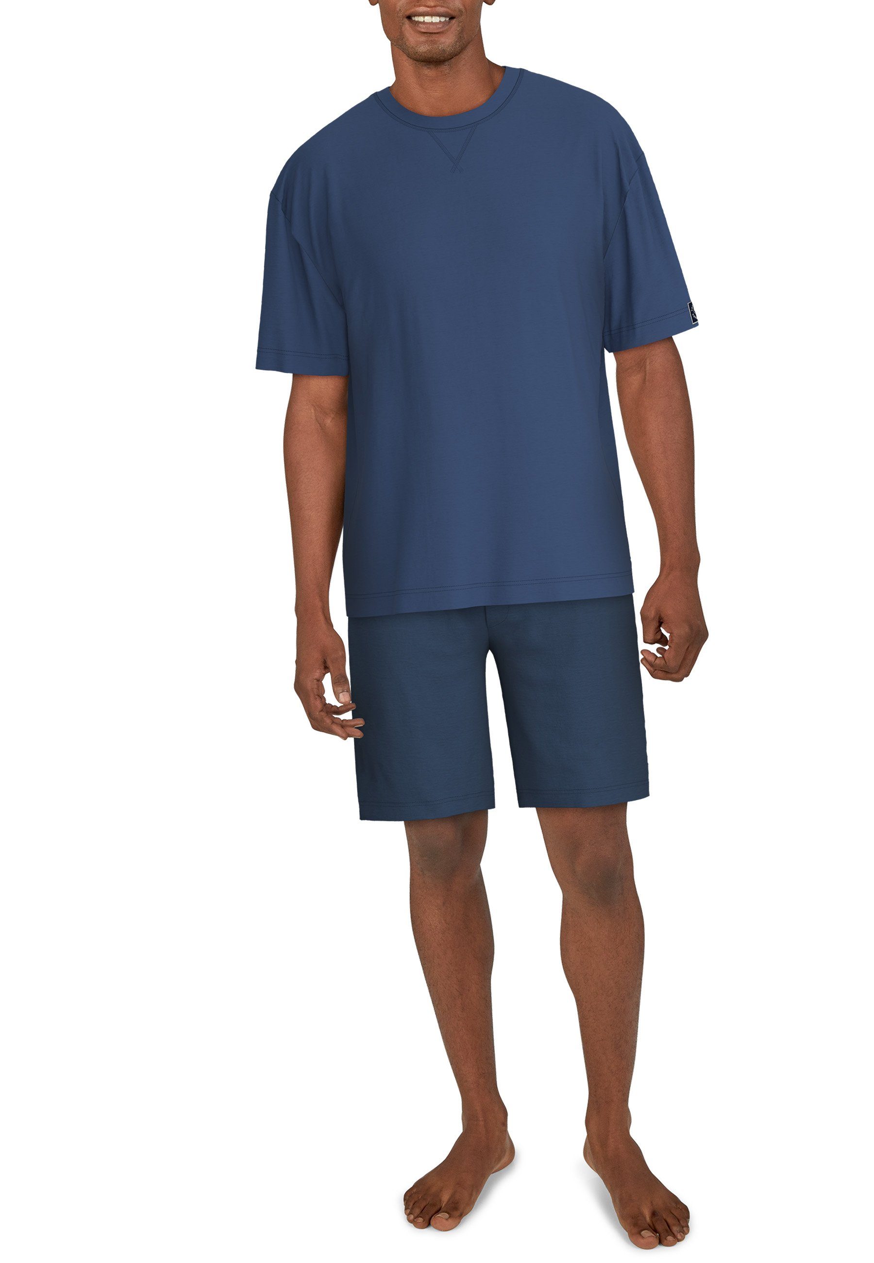 Tom Tailor T-shirt met korte mouwen heren t-shirts maat 52 blauw