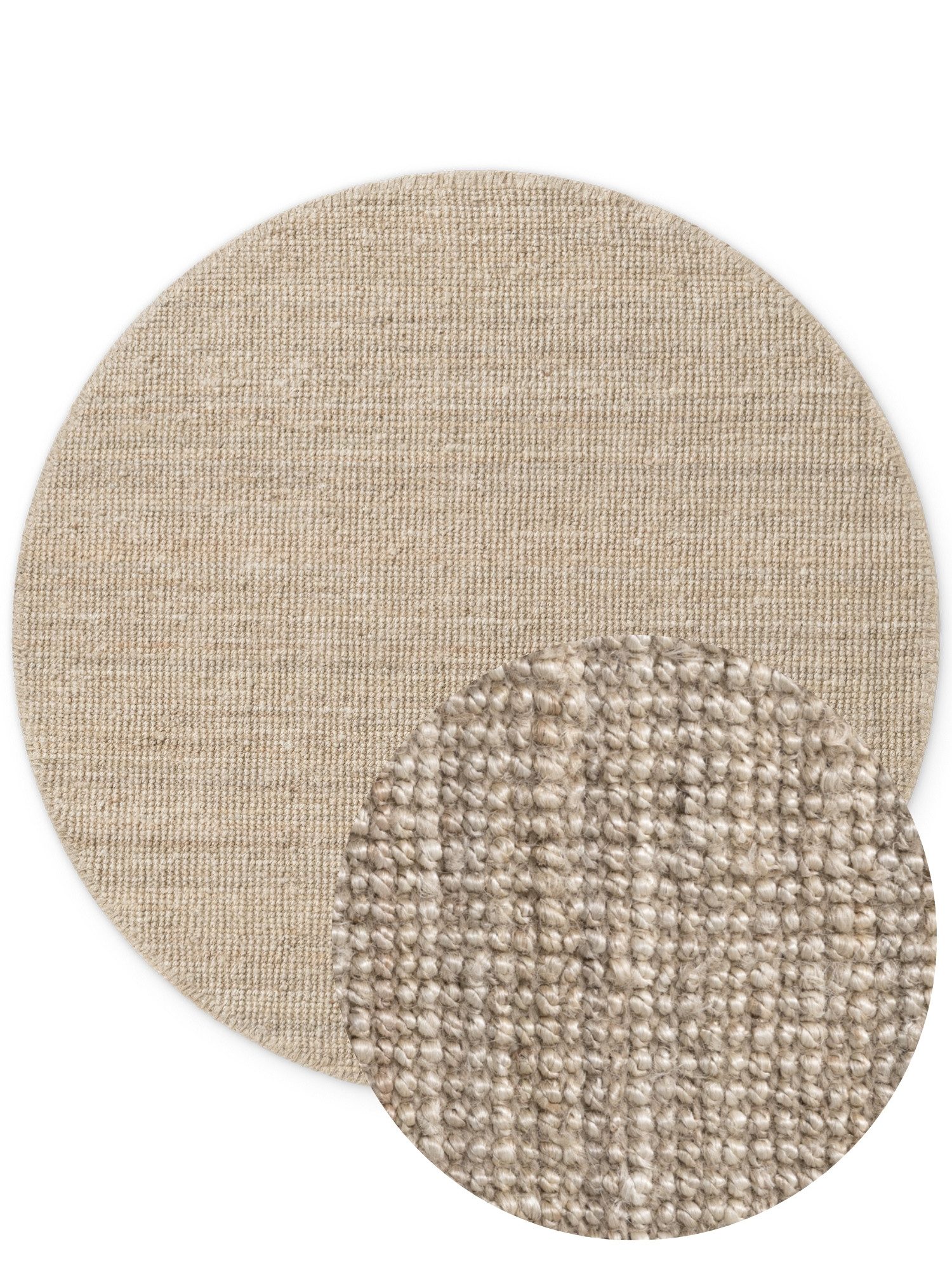 HANSE Home Vloerkleed Jaipur jute tapijt, als loper en rond 100% natuurlijke vezel, duurzaam, woonkamer, eetkamer, slaapkamer, grs