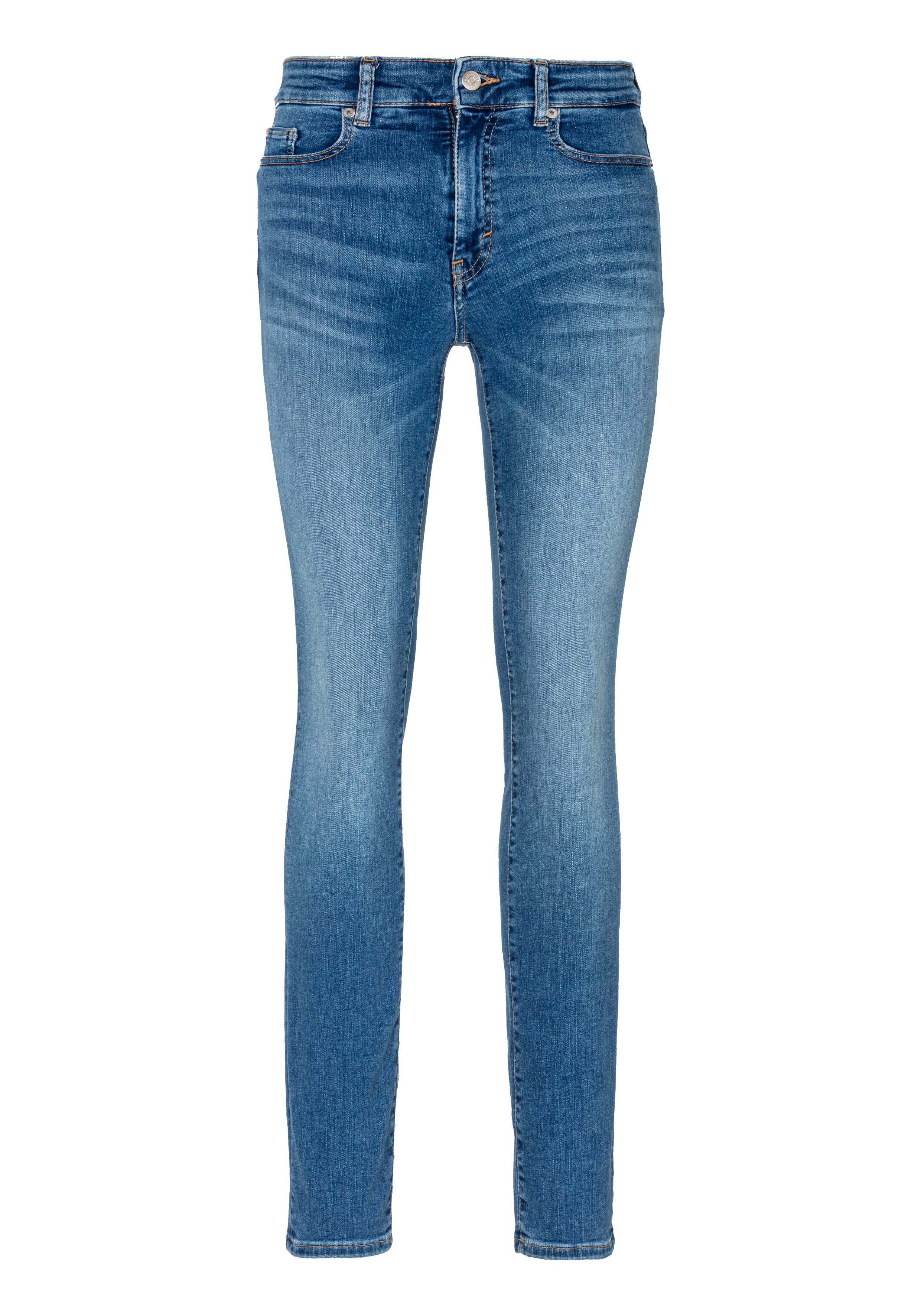 Boss Orange Slim fit jeans Jackie Mid Waist Premium Damesmode