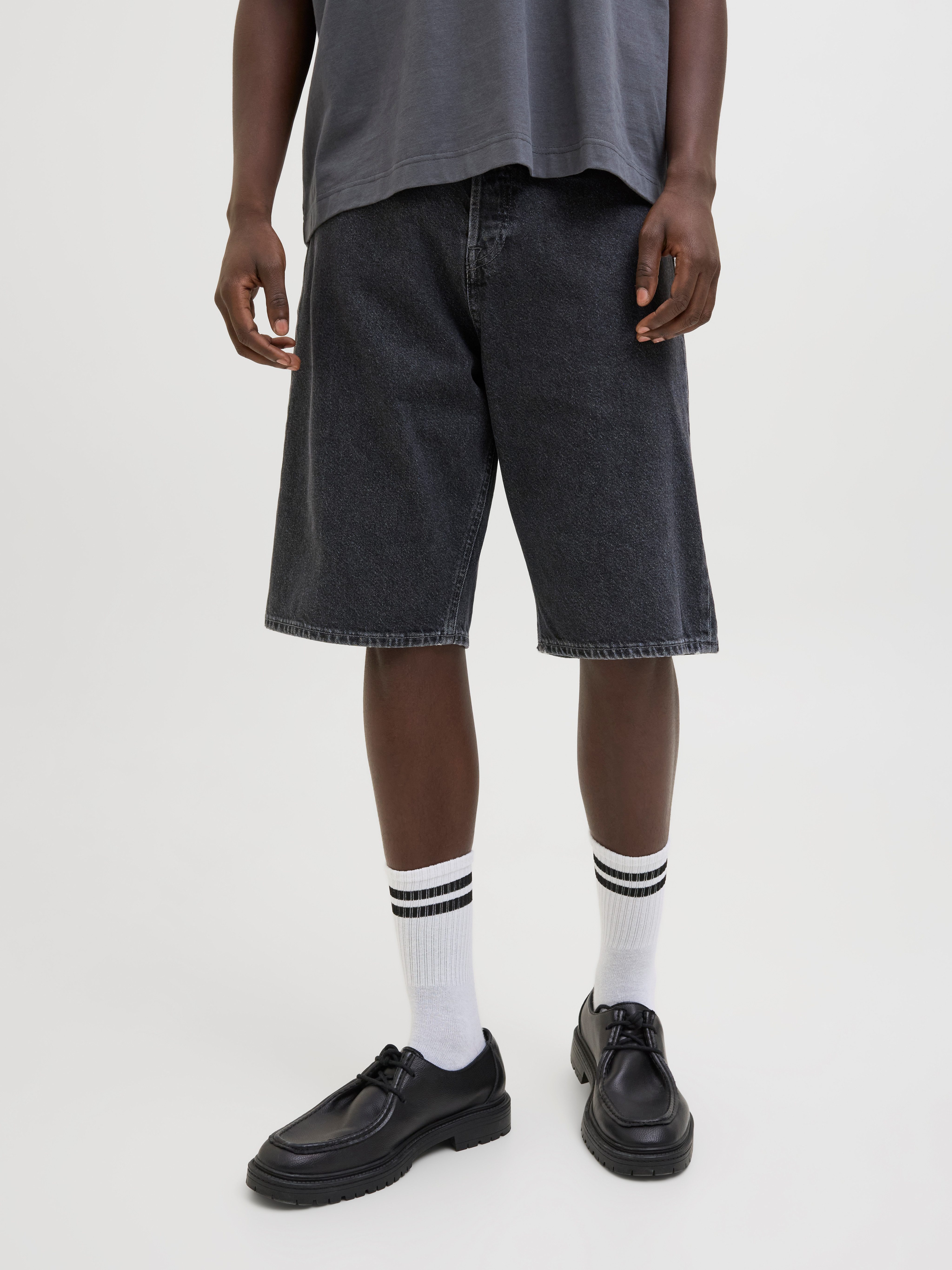 Jack & Jones Short JJIRON JJORIGINAL SHORTS MF 328 SN heren bermuda broeken maat M zwart