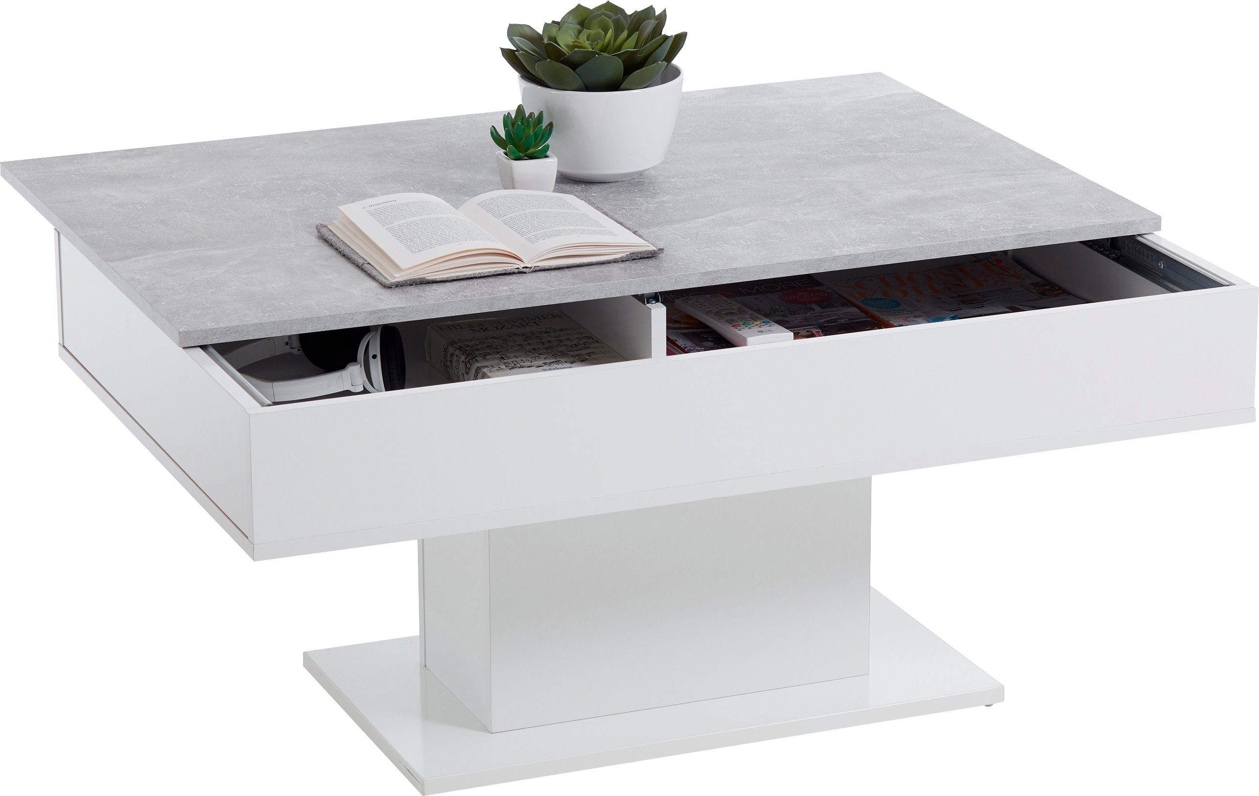 FMD Salontafel Avola Breedte 100 cm