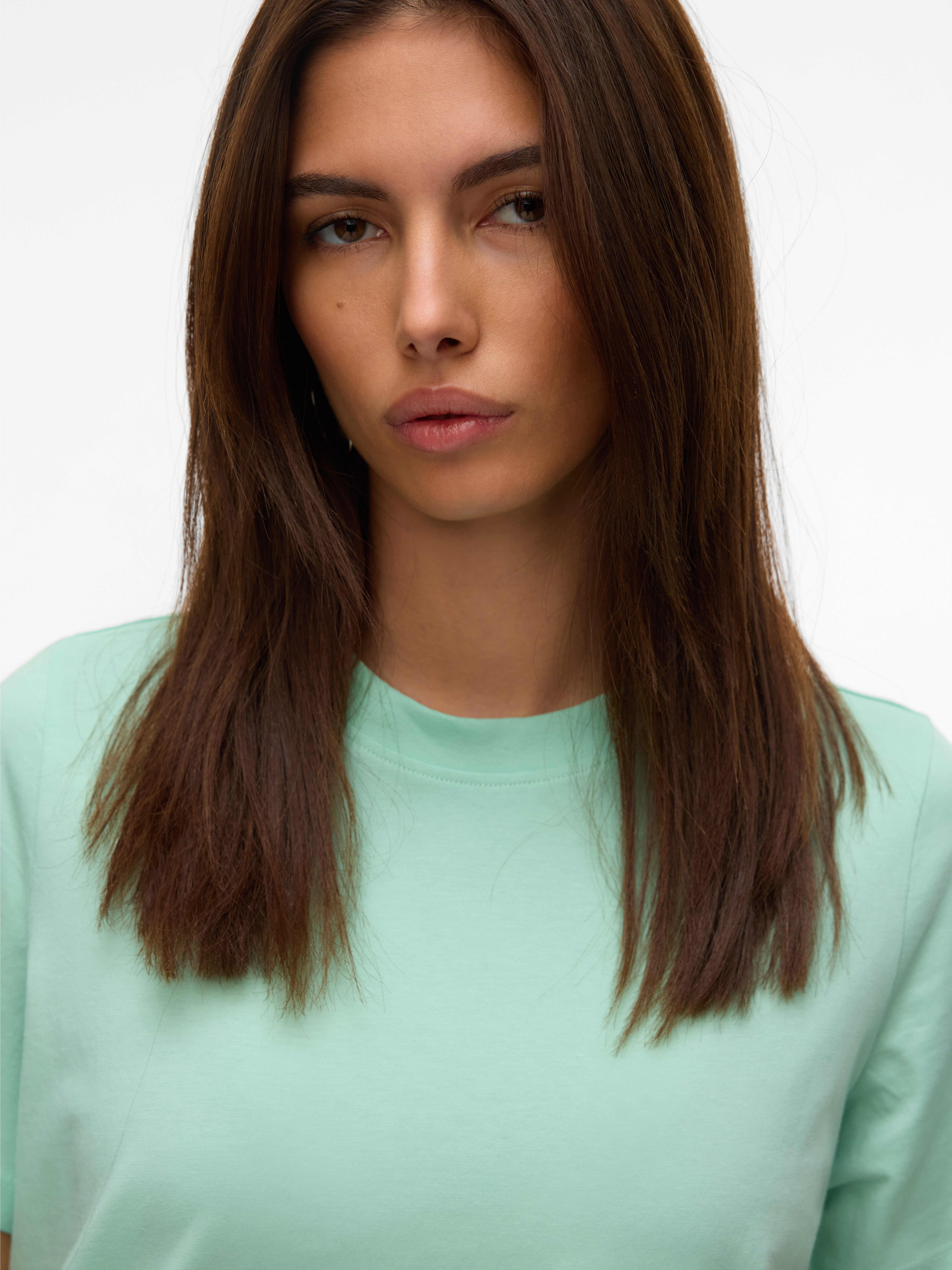 Vero Moda Shirt met korte mouwen VMPAULINA SS T-SHIRT GA JRS NOOS