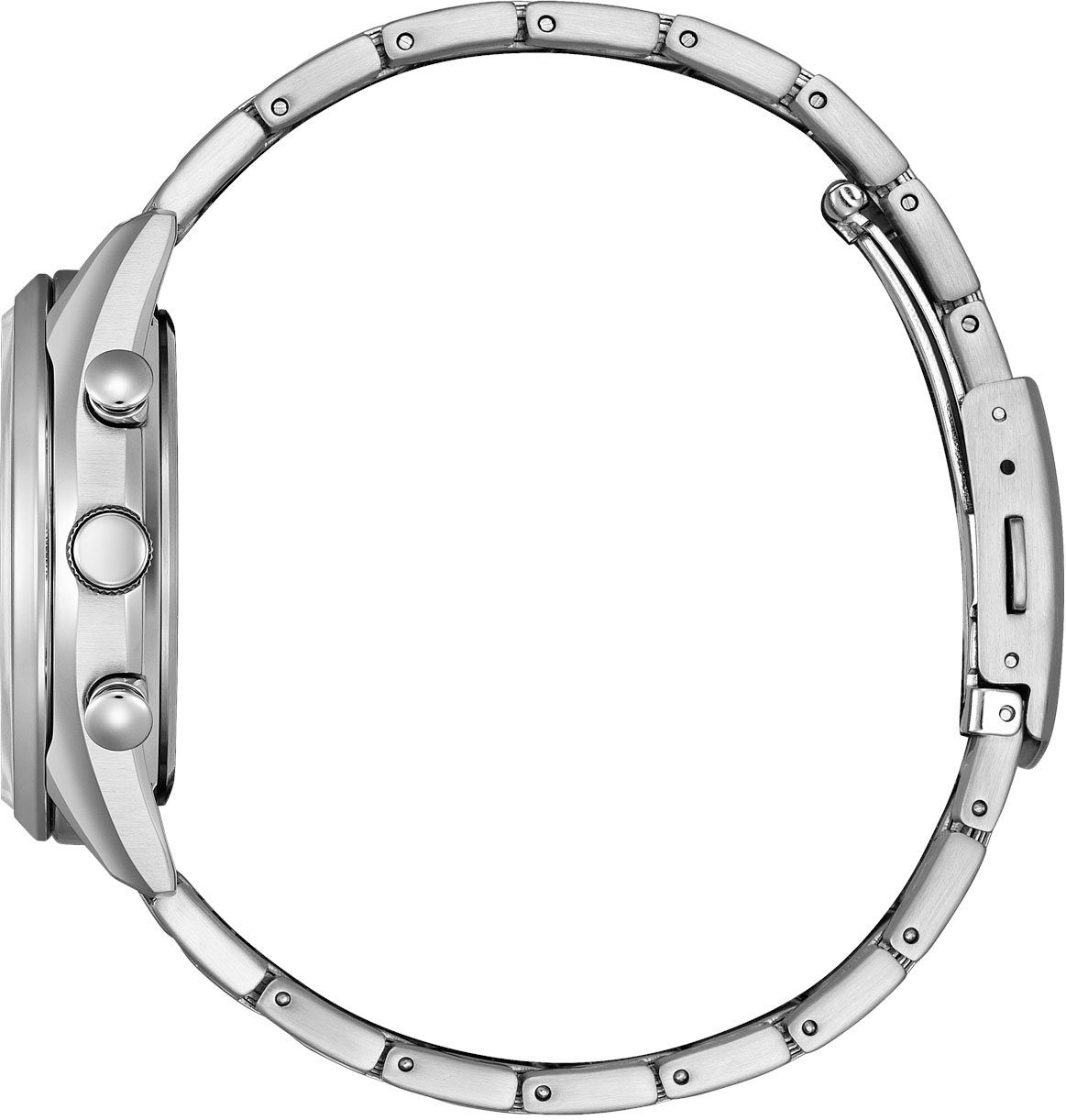 Citizen Chronograaf Polshorloge, herenhorloge, solar, stopwatchfunctie, roestvrijstalen band