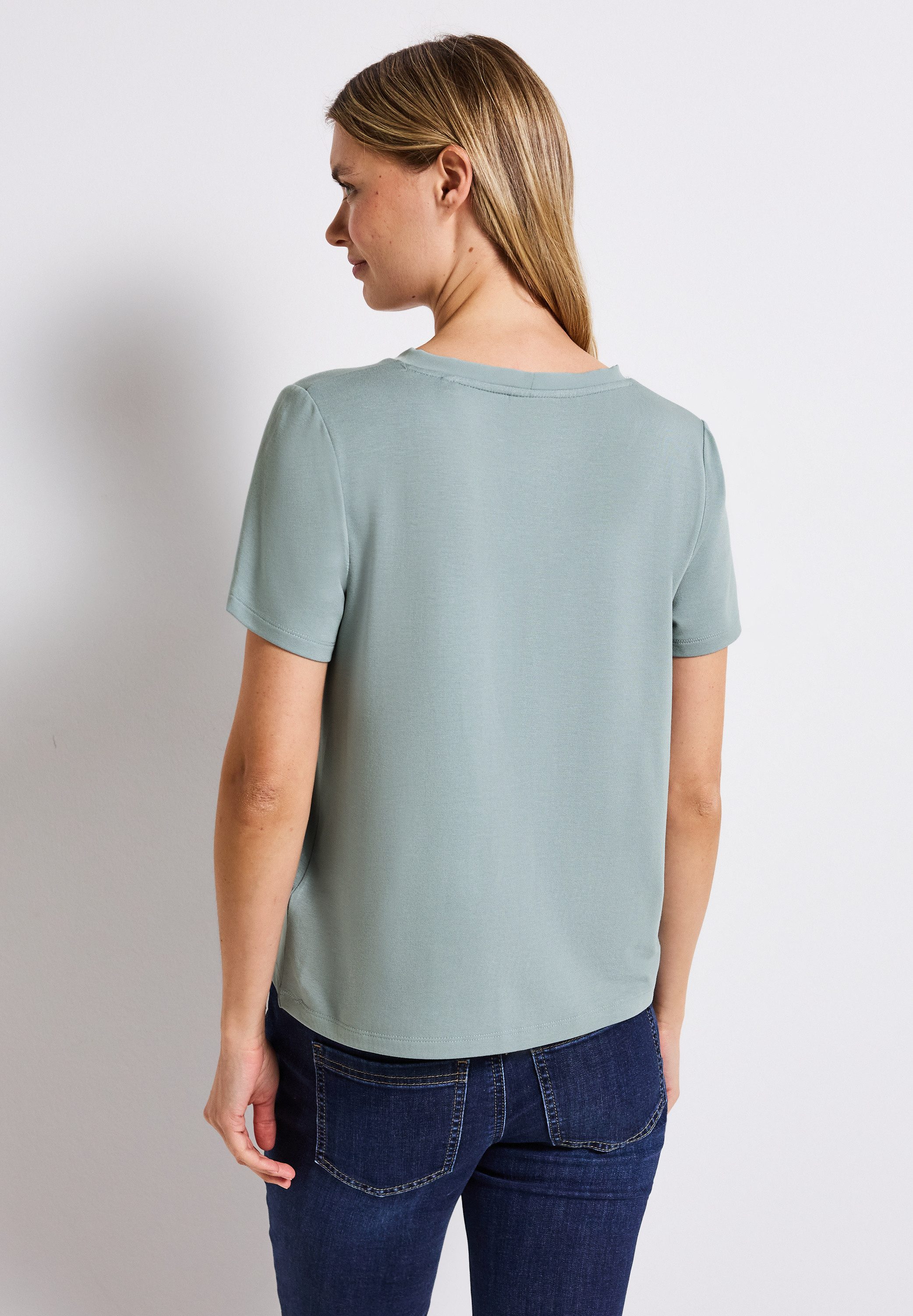 STREET ONE Shirt met V-hals
