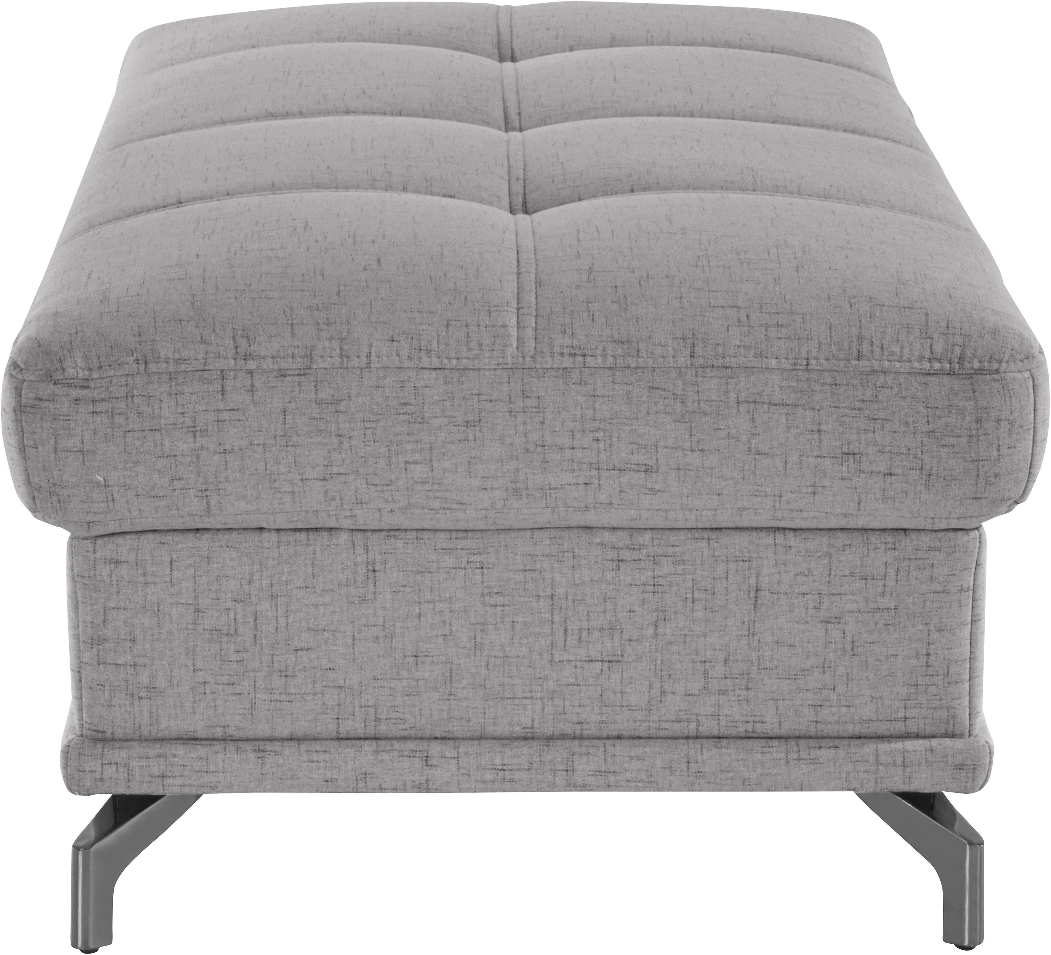 Places of Style Hocker Costello, B: 133 cm passend bij de serie, edele metalen voeten