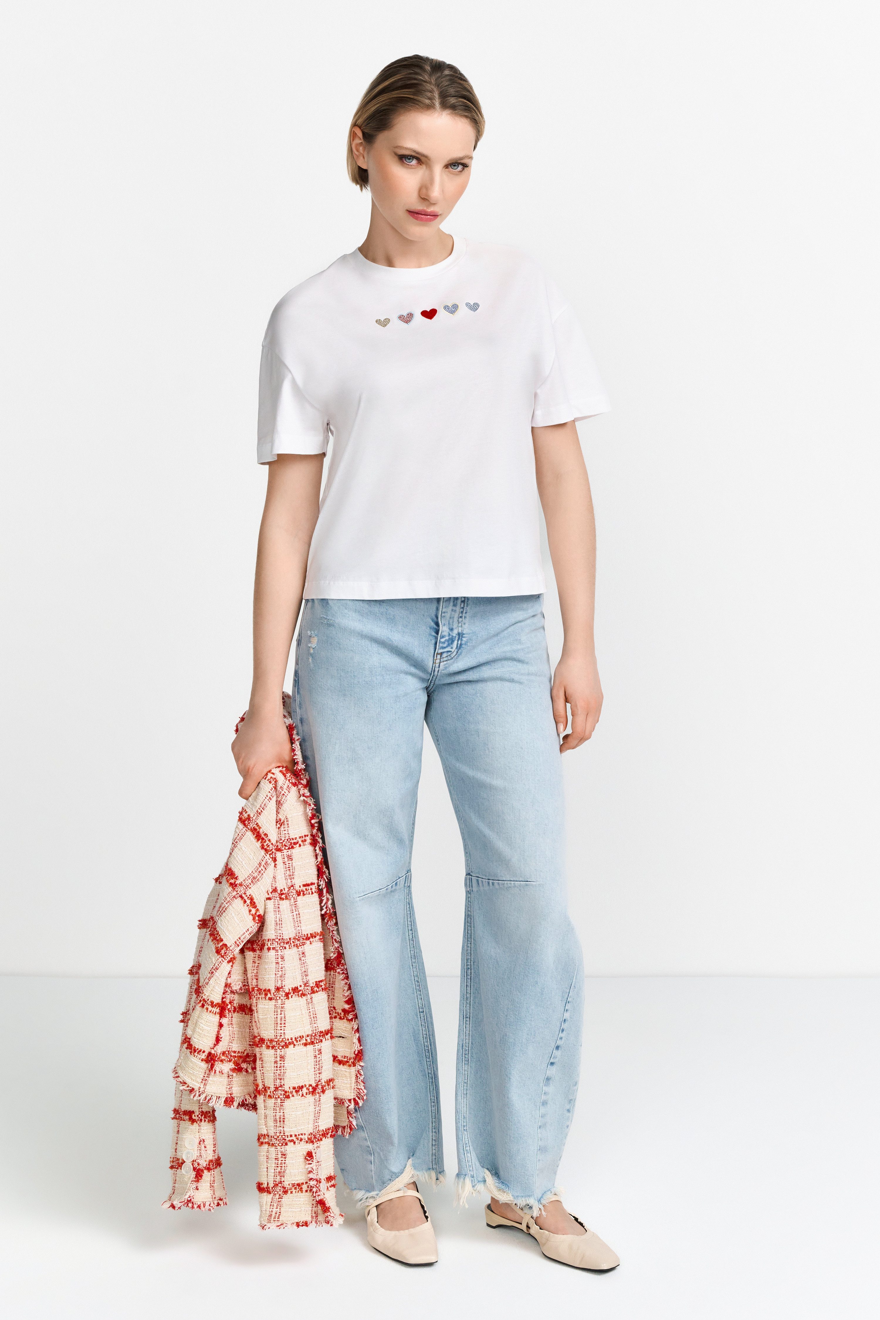 Rich & Royal T-shirt Met een ronde hals