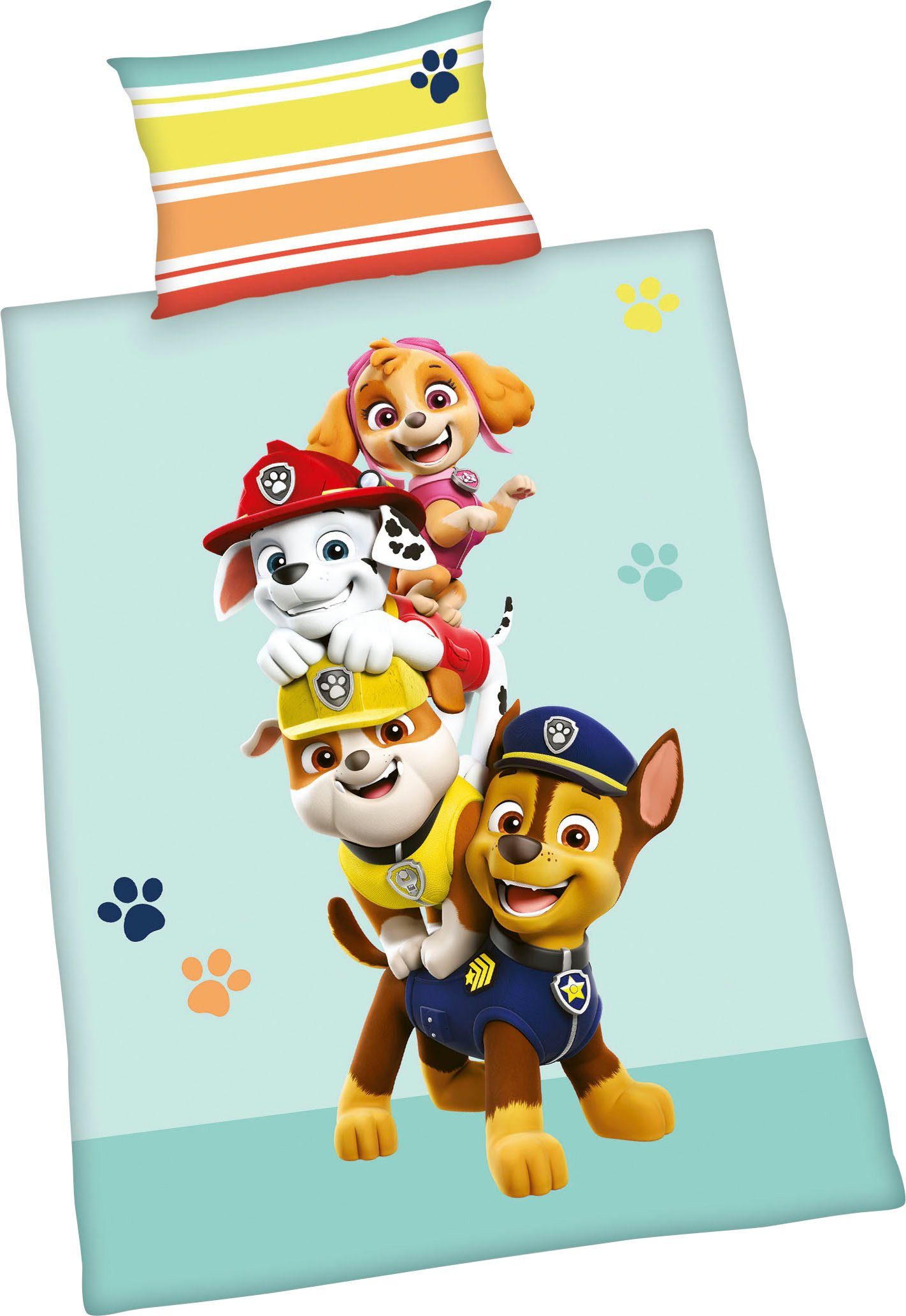 PAW PATROL Baby-overtrekset met liefdevol motief