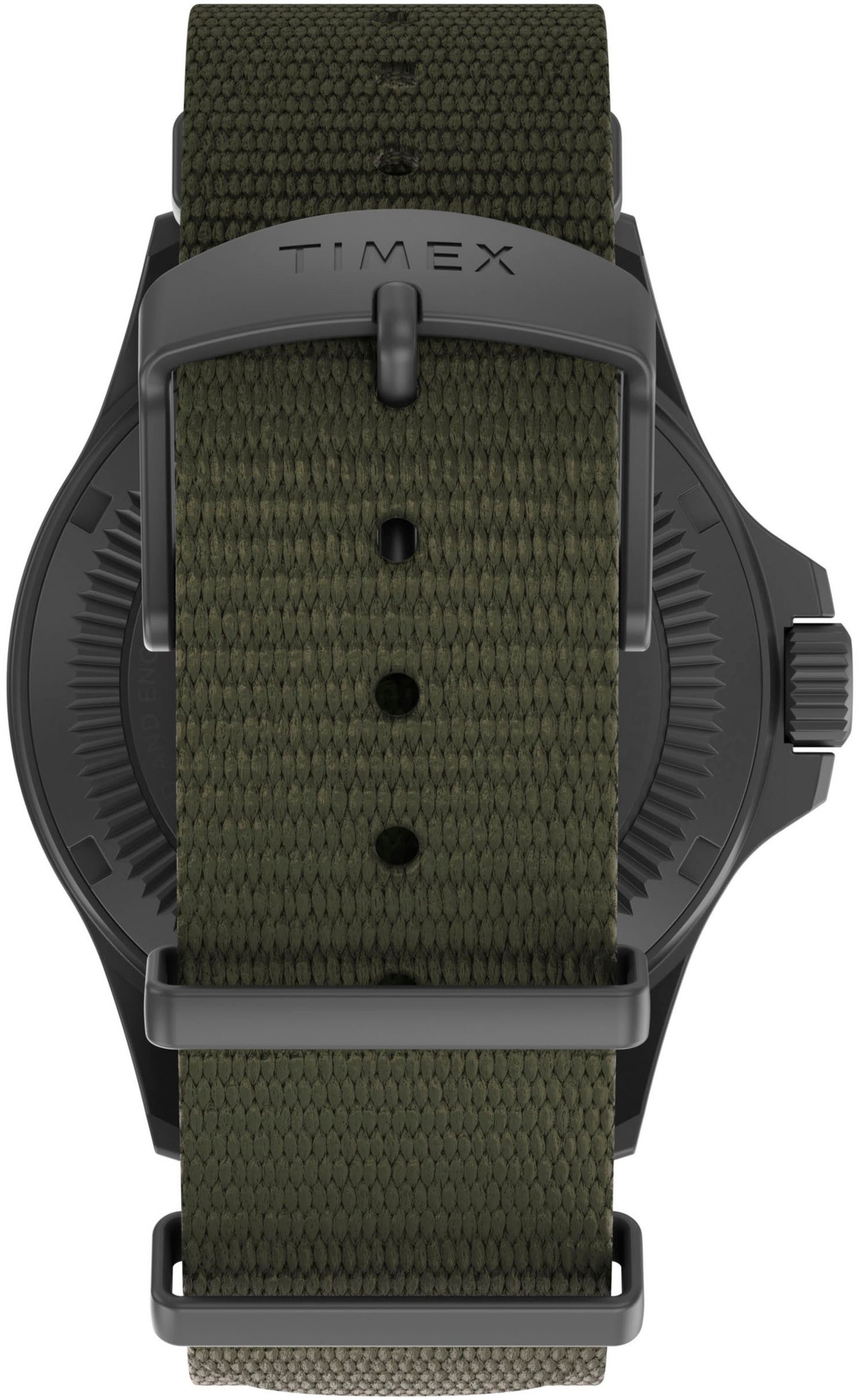 Timex Solarhorloge FIELD POST Horloge, herenhorloge, datum, lichtgevende wijzers, saffierglas, textielband