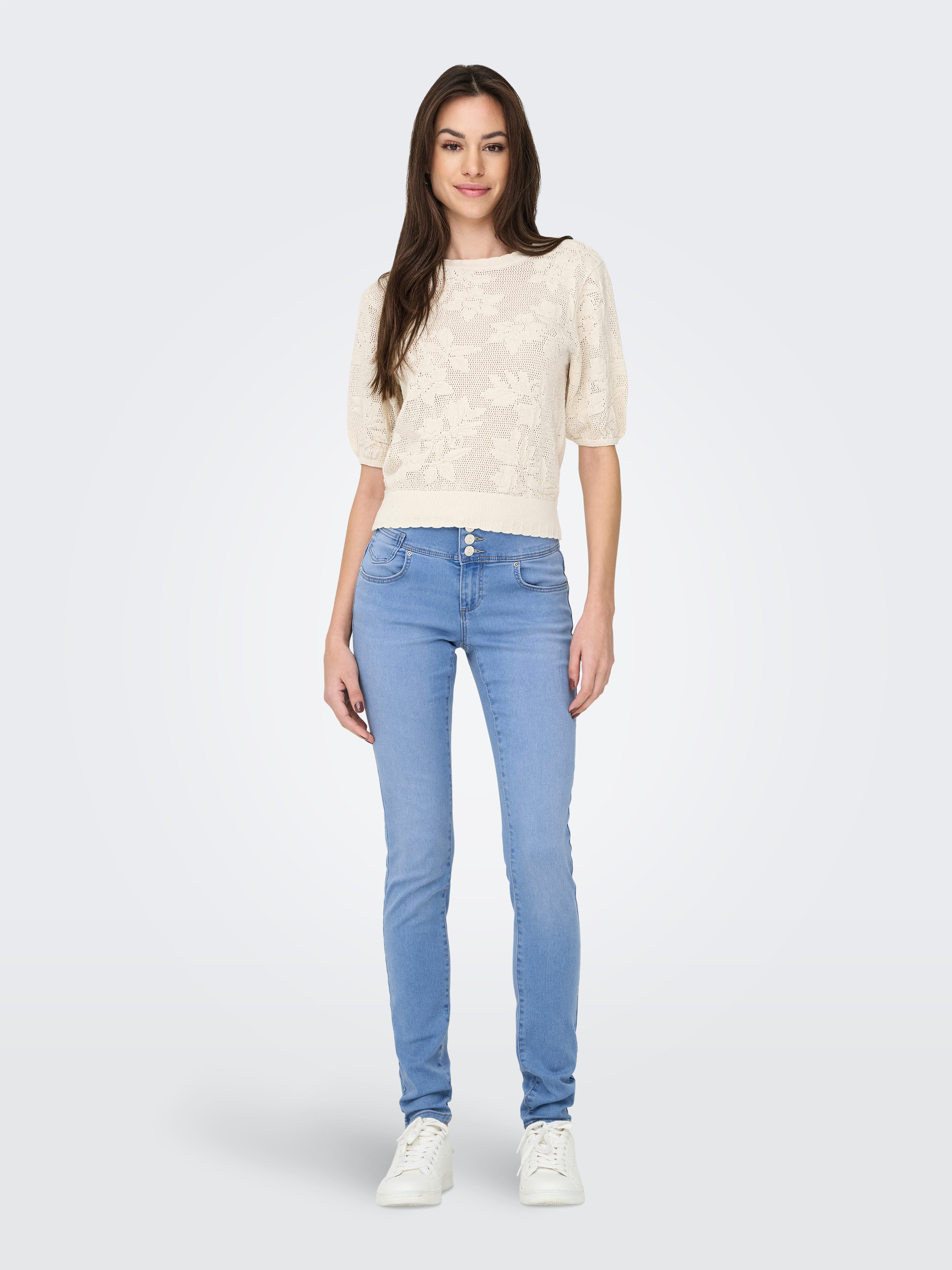 Only Skinny fit jeans ONLROYAL REG VIS BUT SK DNM PIM