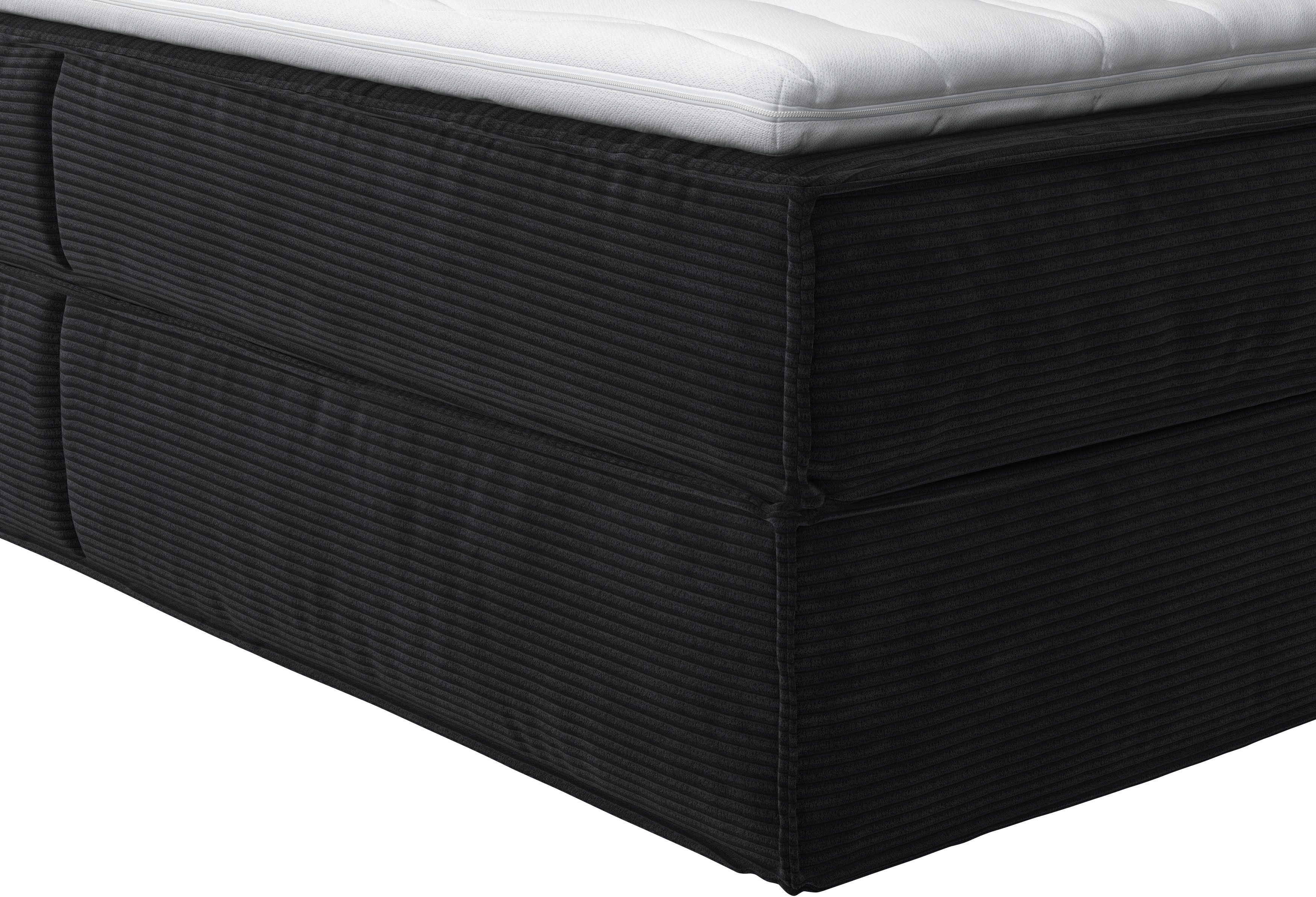 Home affaire Boxspring Sacy Boxbed incl. topmatras, 2 matrassen, hardheden H2, H3 en H4 naar keuze