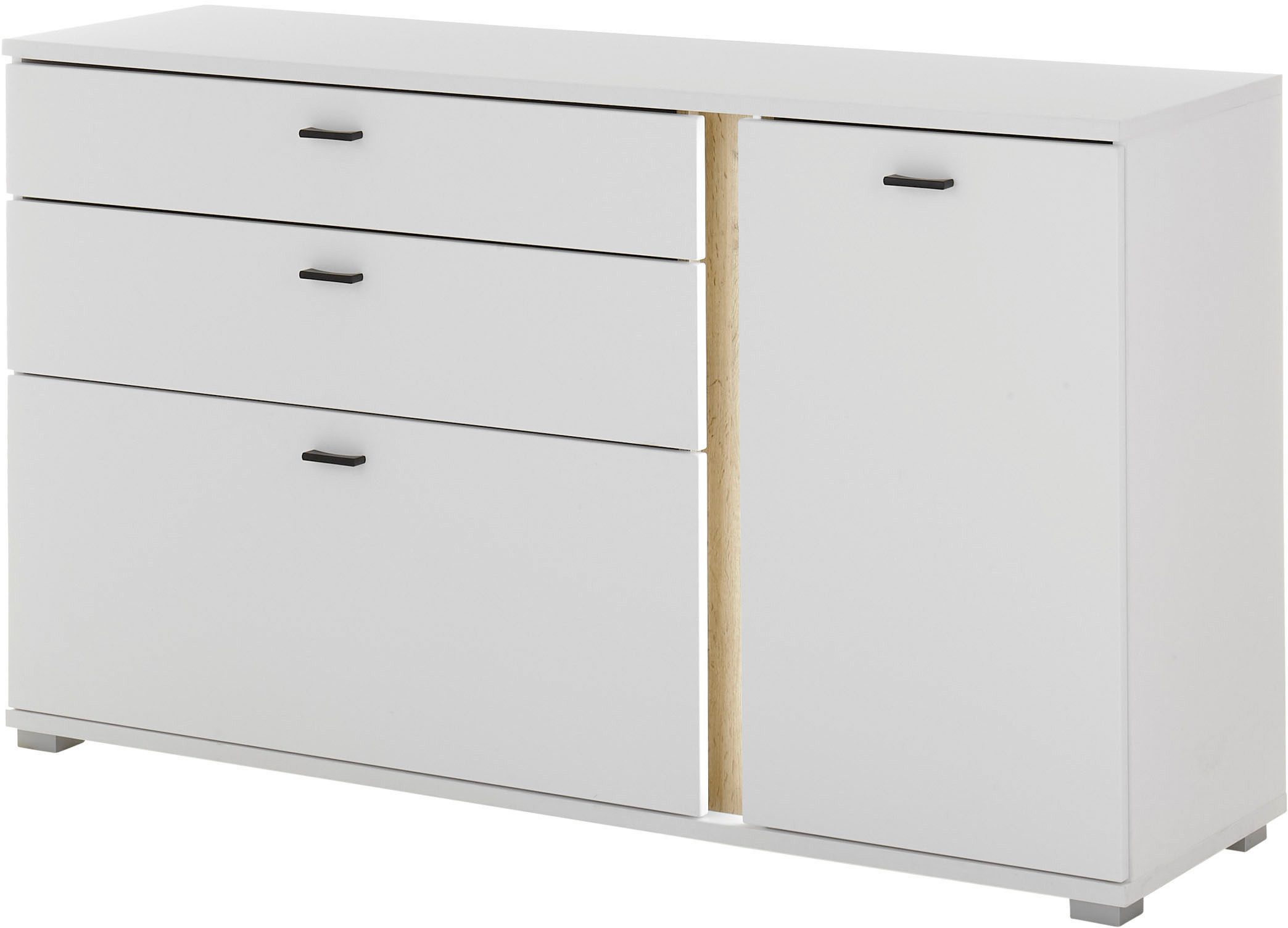 INOSIGN Dressoir Long Island in moderne trendkleur, inclusief verticale verlichting, breedte 150 cm (1 stuk)