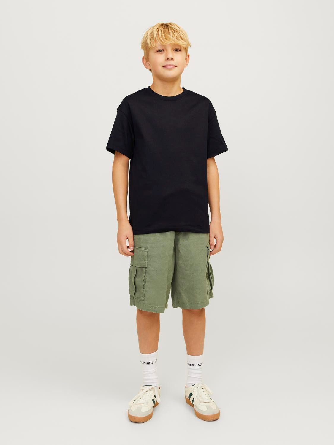 Jack & Jones Junior Shirt met ronde hals JJEURBAN EDGE TEE SS O-NECK NOOS JNR