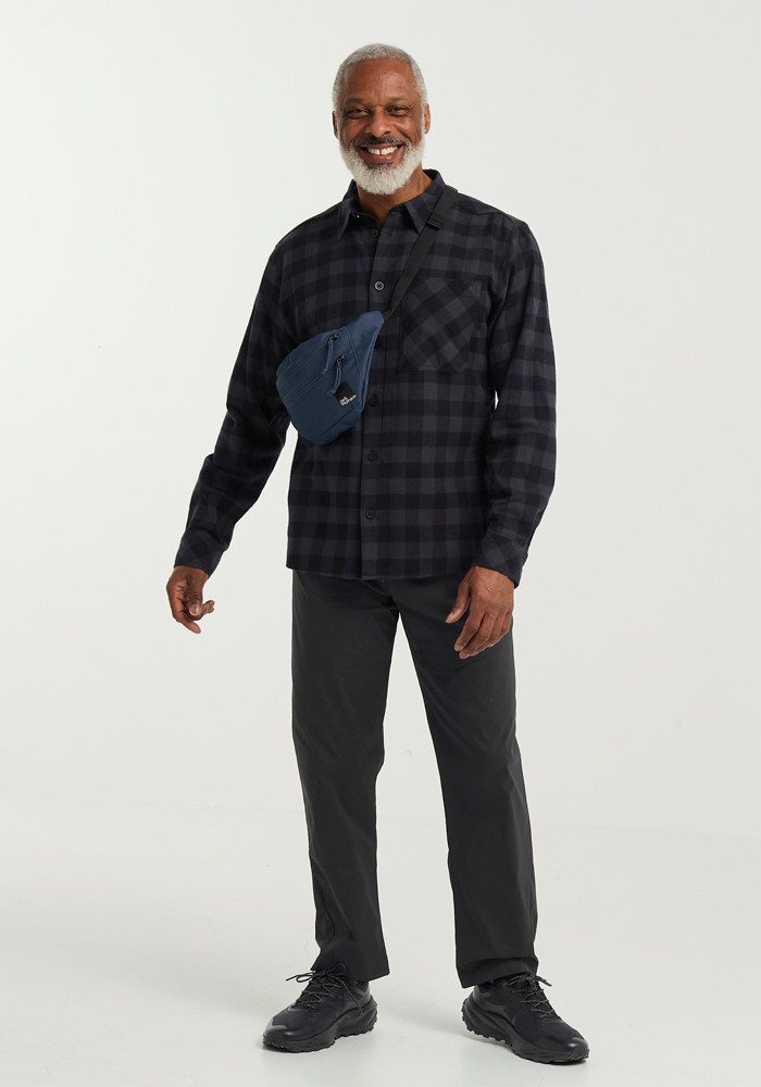 Jack Wolfskin Flanellen overhemd LITE FLANNEL SHIRT M