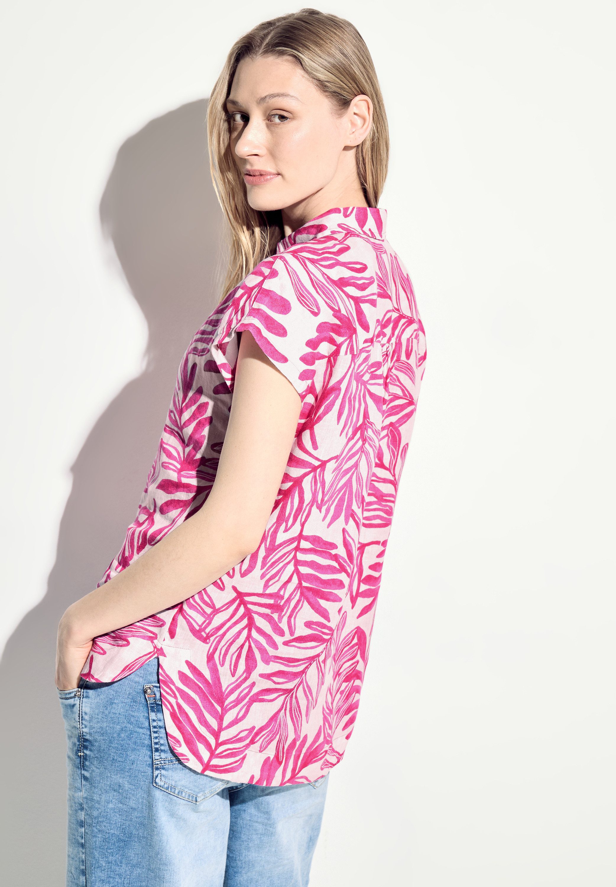 Cecil Overhemdblouse met print all-over
