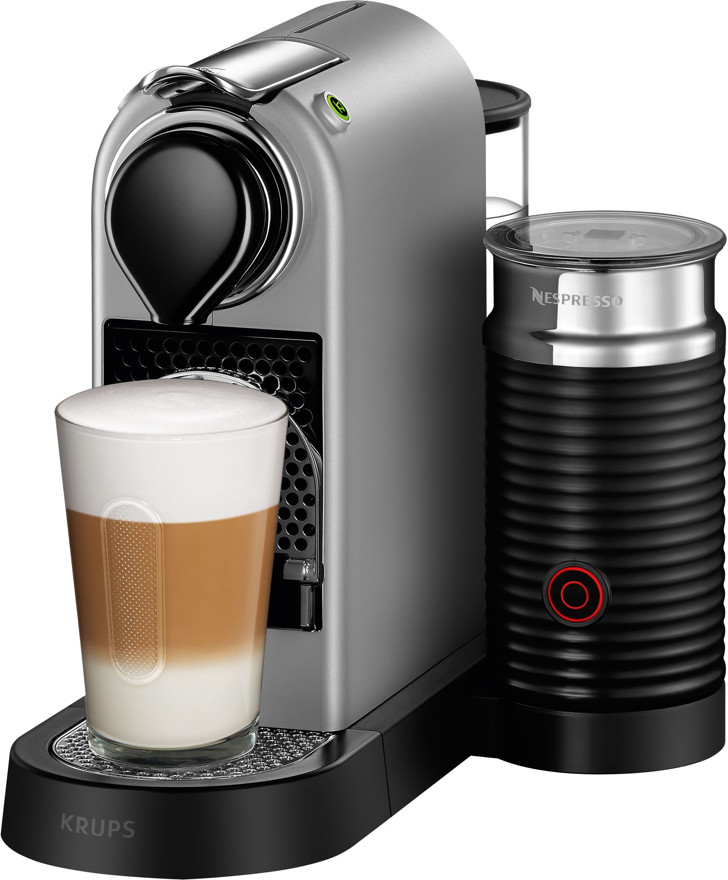 Nespresso Koffiecapsulemachine XN761B CitiZ & Milk van Krups