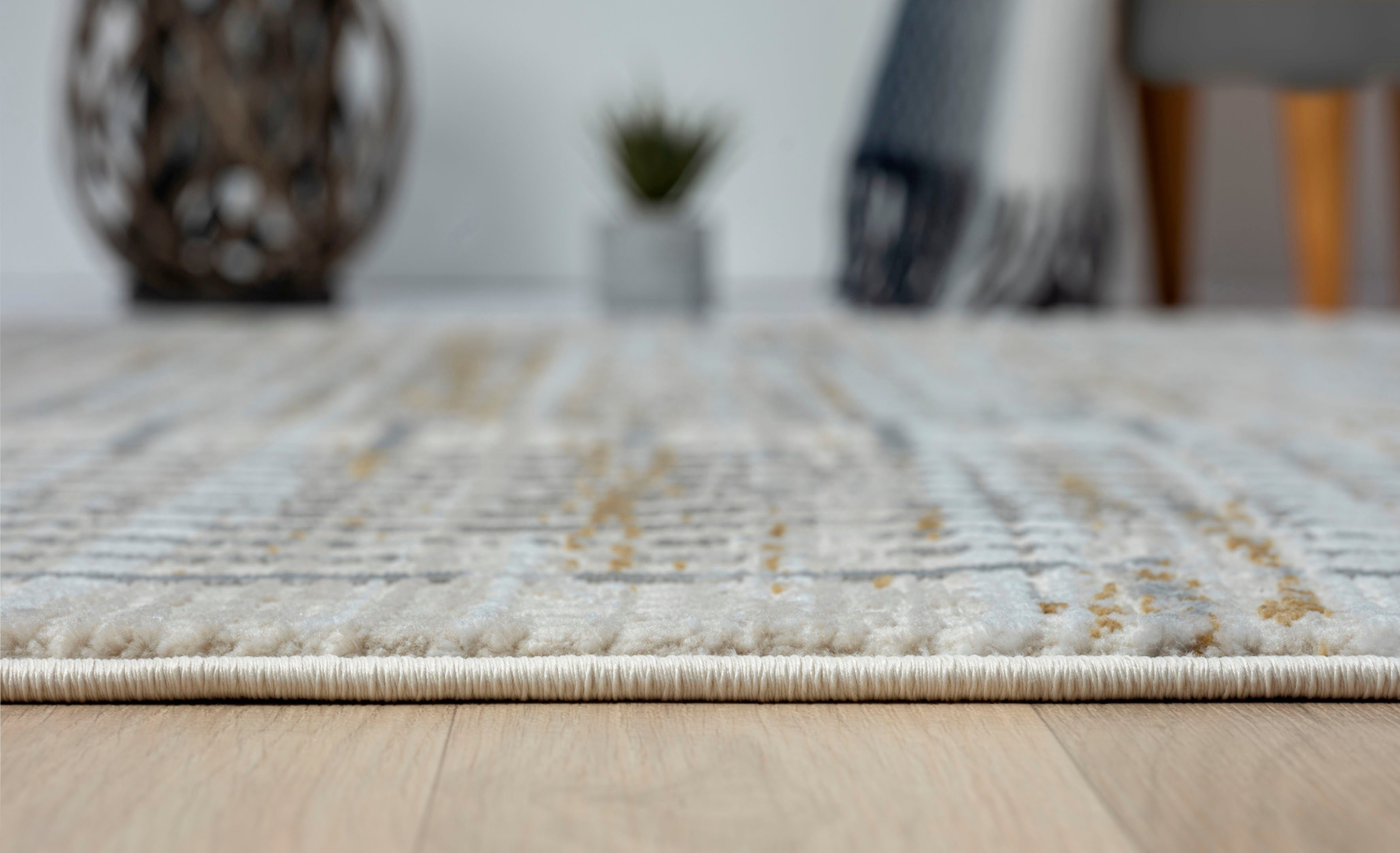 Myflair Möbel & Accessoires Vloerkleed Mijn liefde voorraadopruiming Kortpolig, retro-stijl, bijzonder zacht door microvezel, met franjes