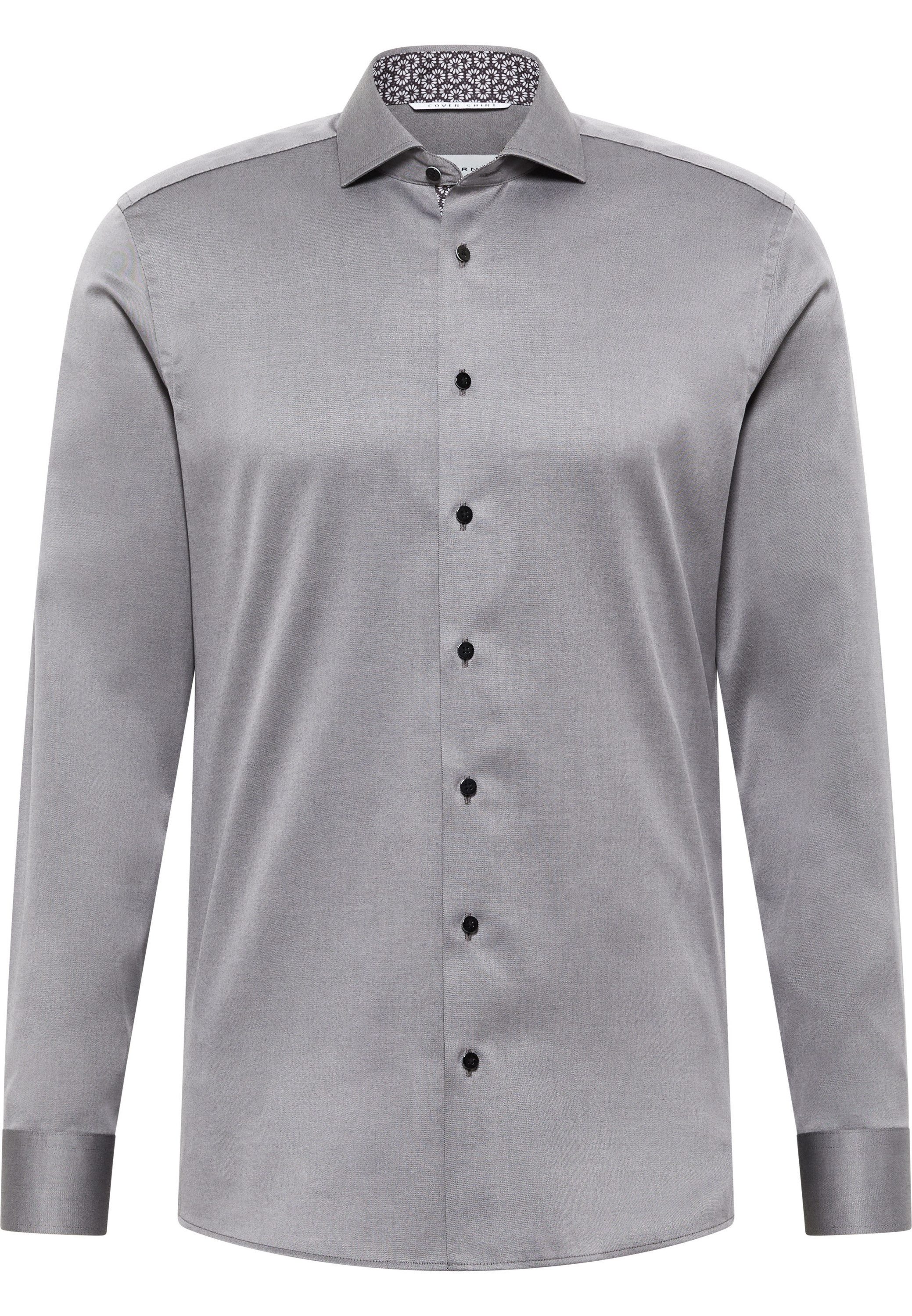 Eterna Overhemd met lange mouwen Slim fit NON IRON (strijkvrij)