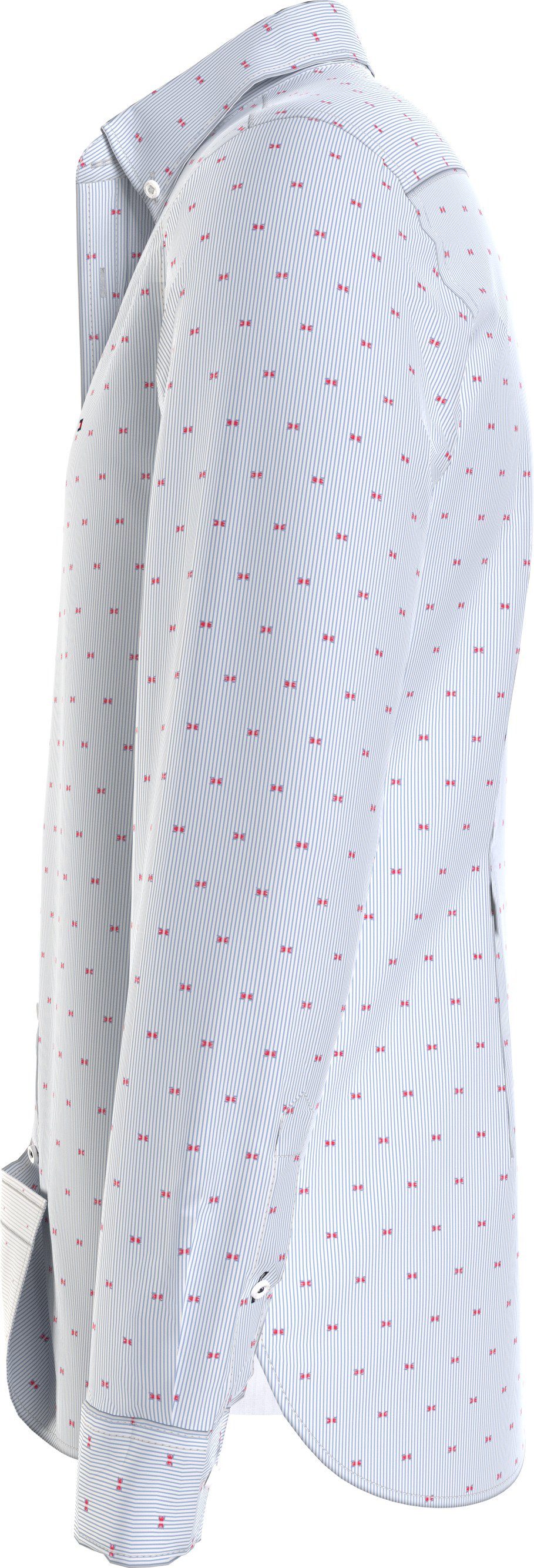Tommy Hilfiger Overhemd met lange mouwen FIL COUPE SF SHIRT met doorknoopsluiting