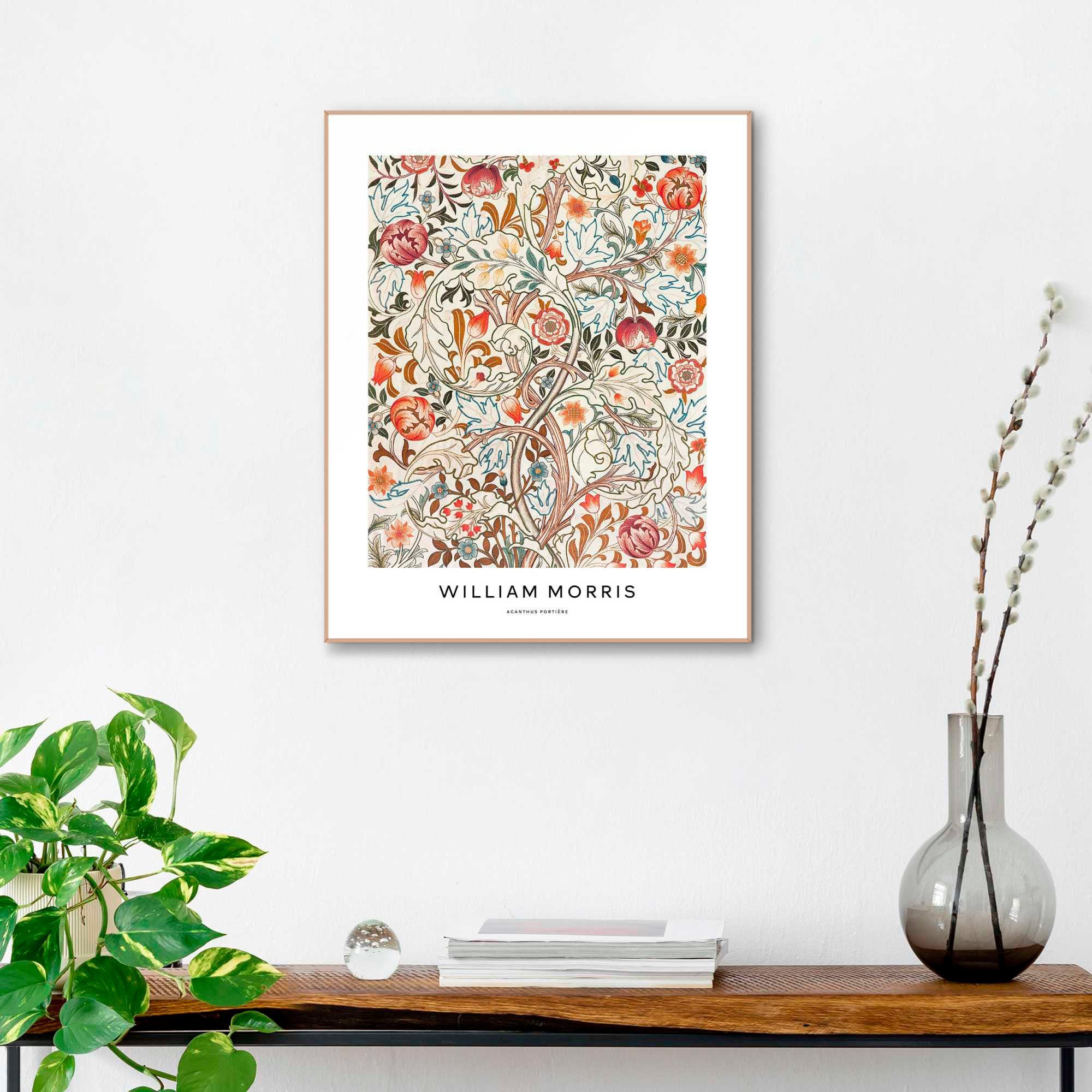 Reinders! Artprint met lijst Fantasy Art William Morris