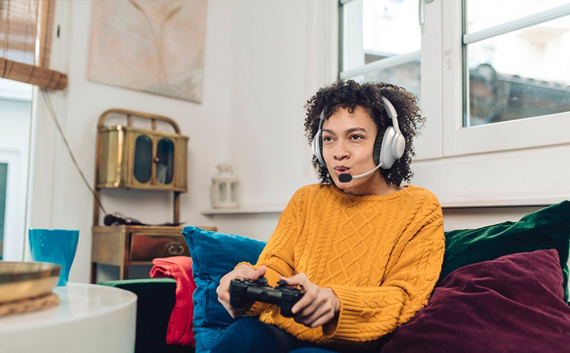 JBL Gaming-headset Quantum 360P Console Wireless