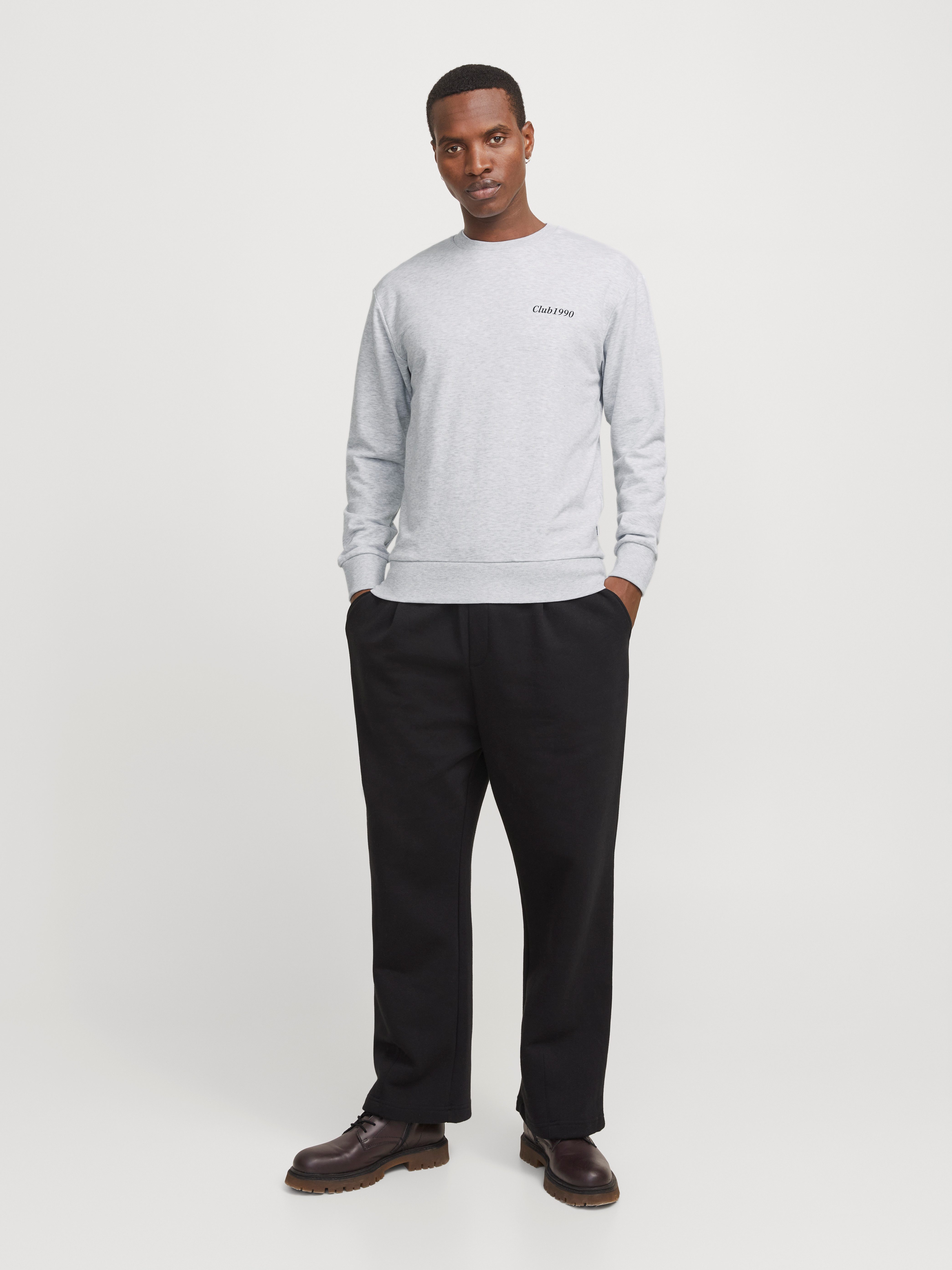 Jack & Jones Sweatshirt JJEBRADLEY GRAPHIC SWEAT CREW NOOS