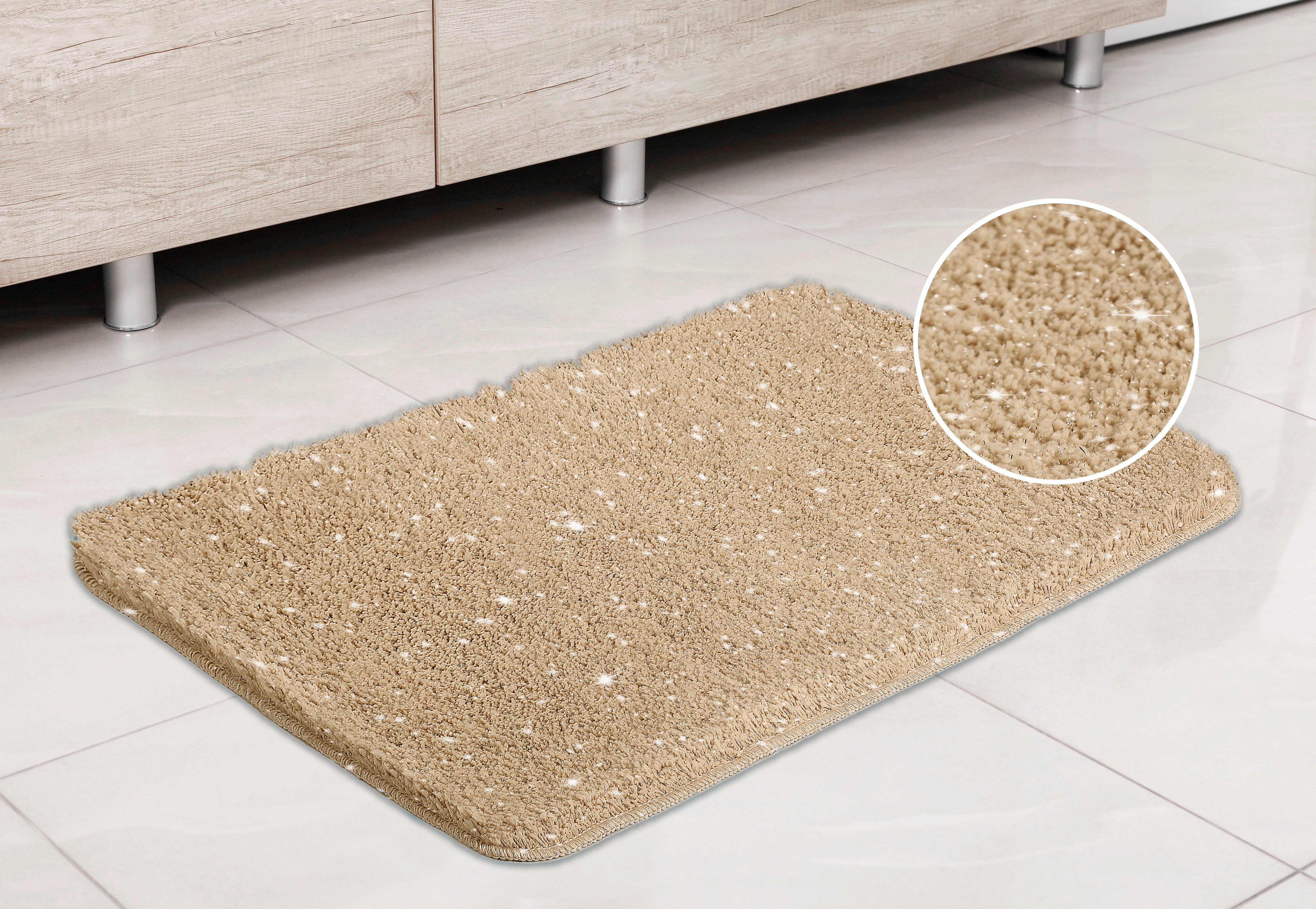 my home Badmat Glitters Badkleed, accenten door glittergaren (1 stuk)