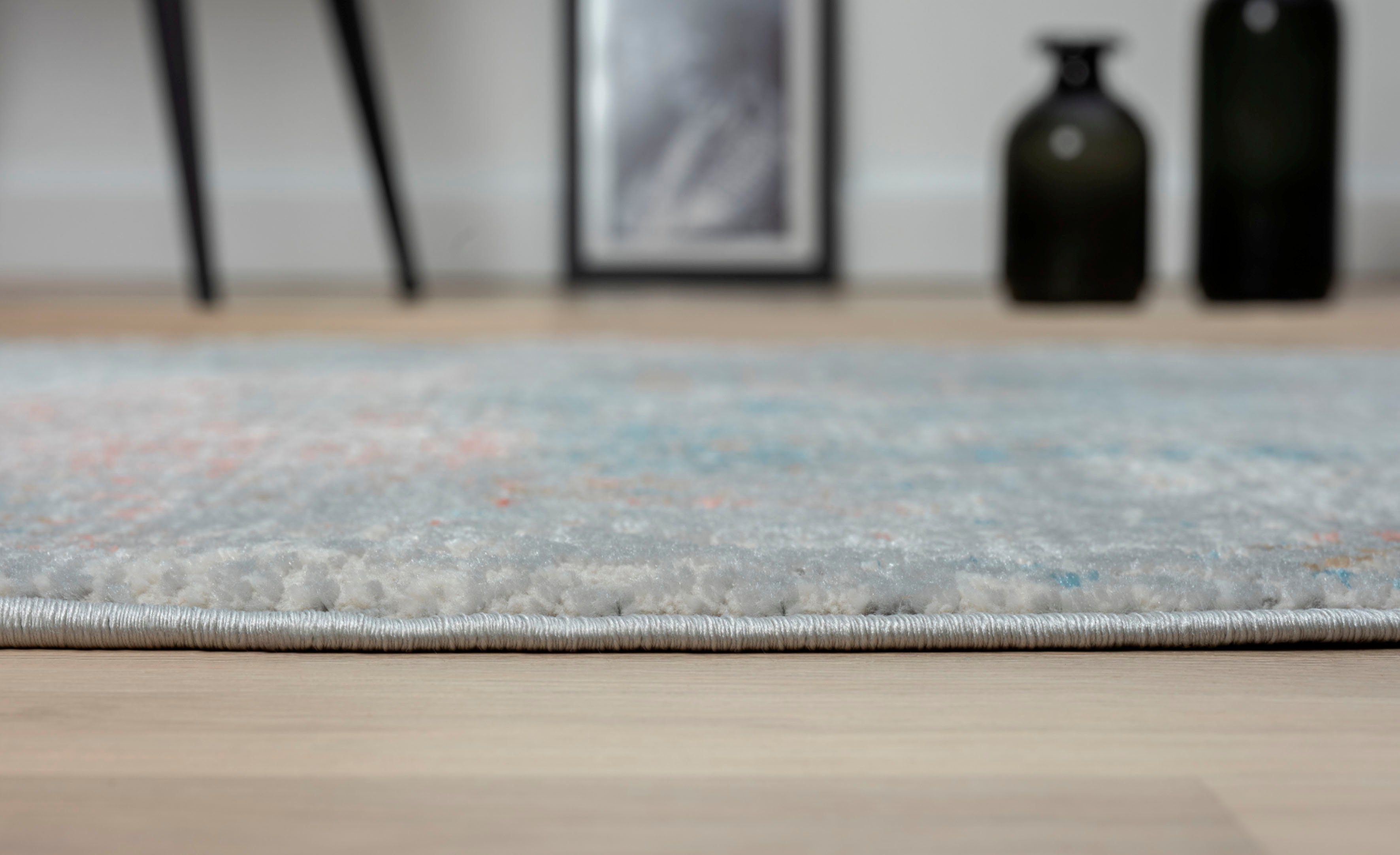 Myflair Möbel & Accessoires Vloerkleed My Roots Kortpolig, retro-ontwerp, bijzonder zacht door microvezel