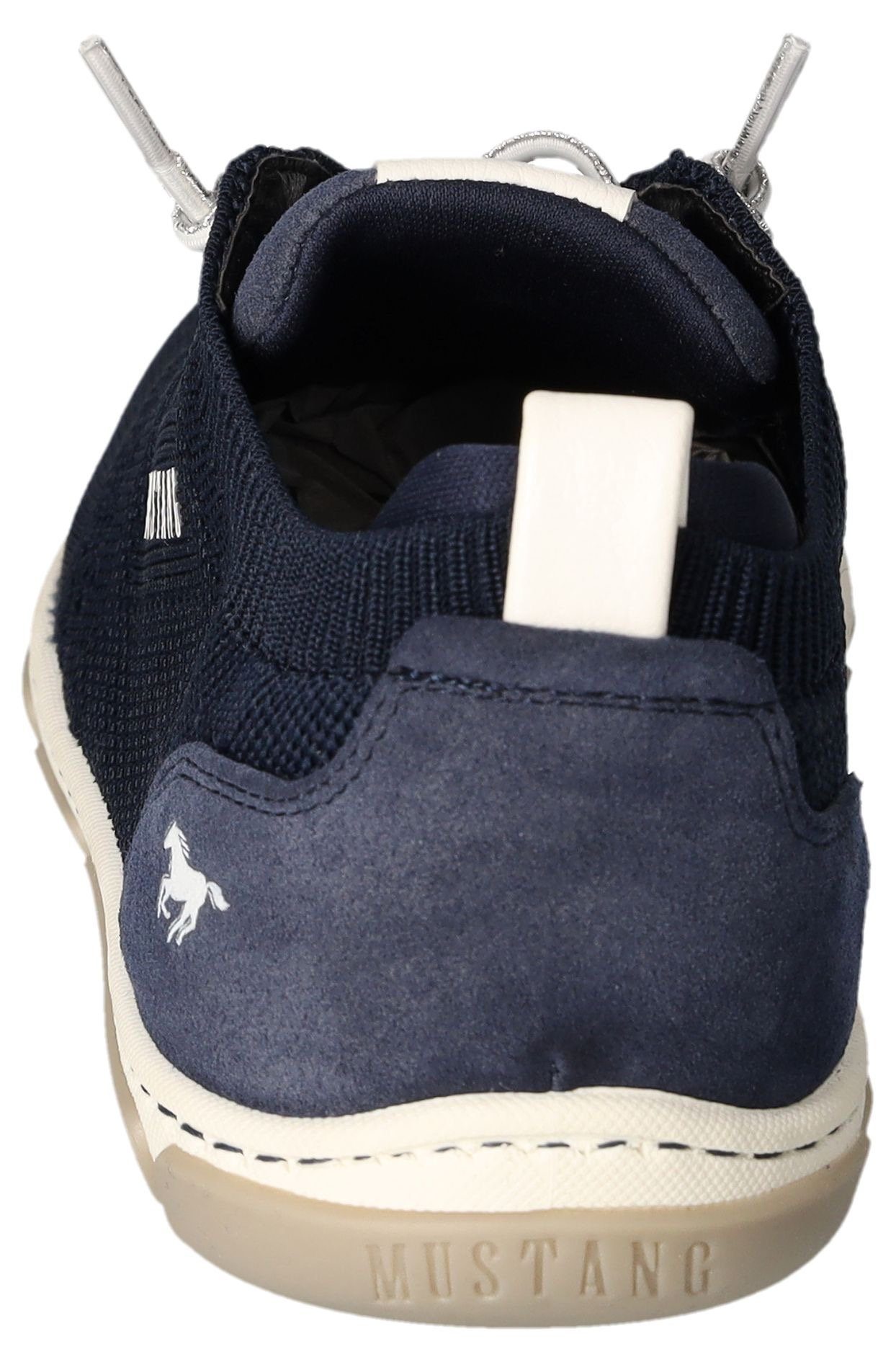 Mustang Shoes Slip-on sneakers , vrijetijdsschoen, lage schoen, instapschoen, met elastische veters