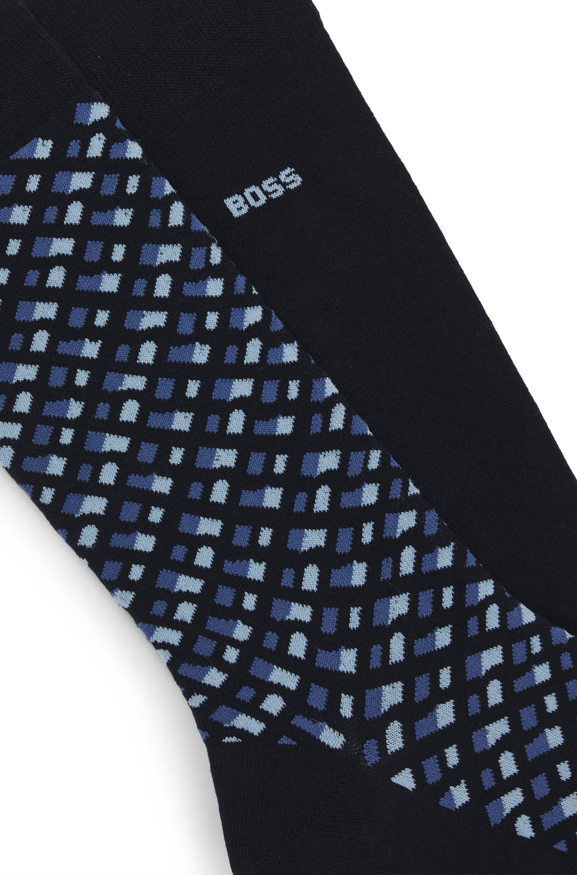BOSS Sokken 2P RS Monogram CC (set, 2 paar)