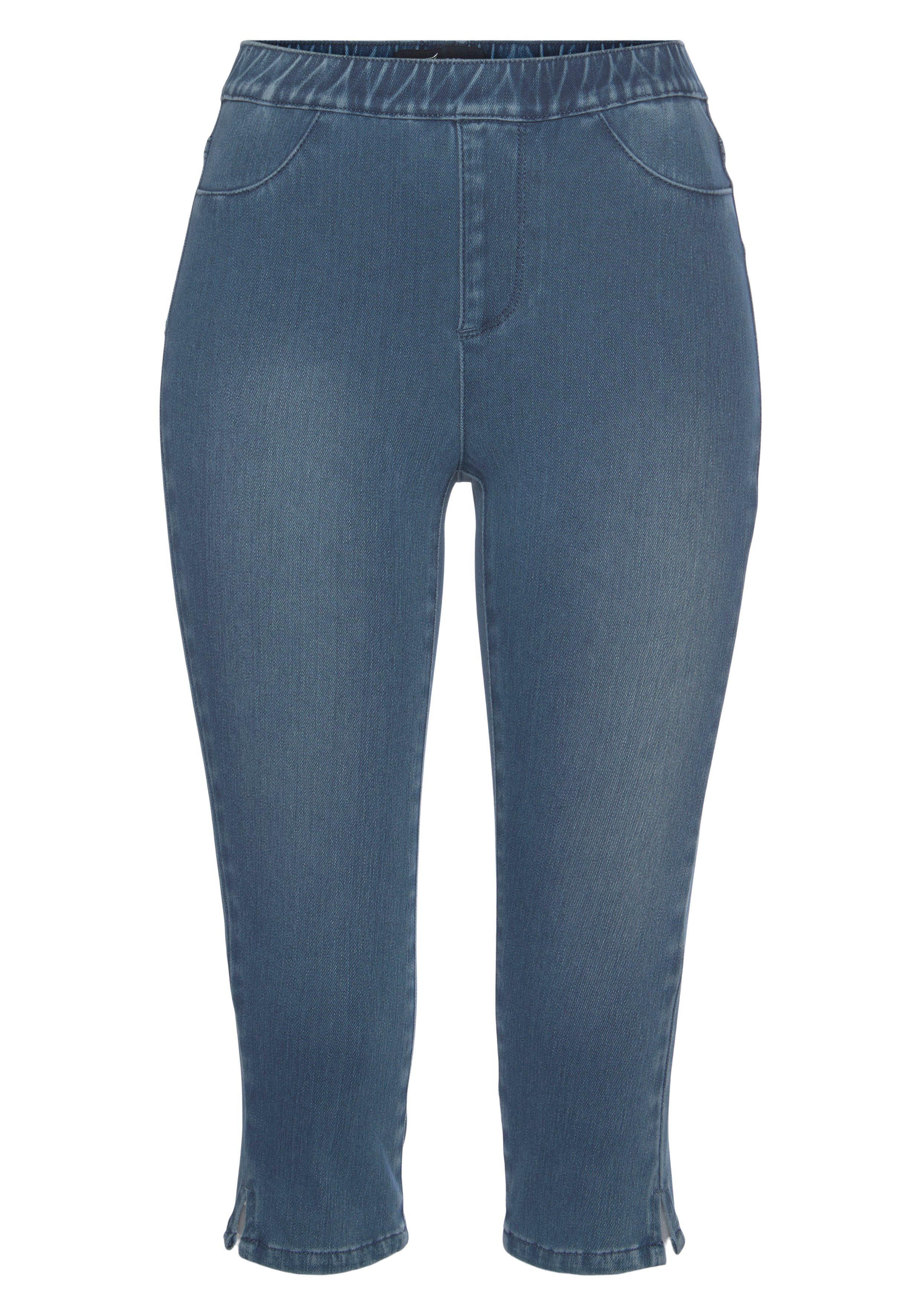 Arizona Jogpants High Waist in denim-look