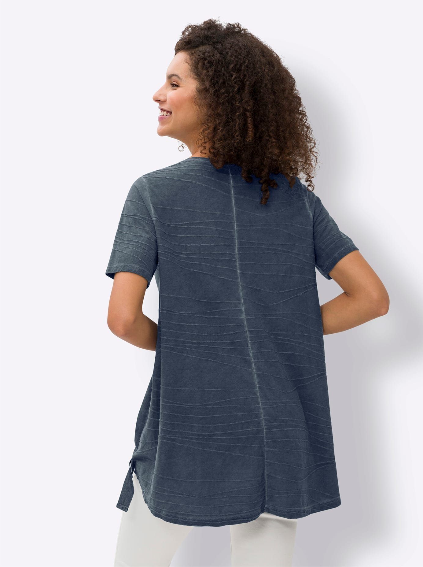 heine Shirt met ronde hals Lang shirt (1-delig)