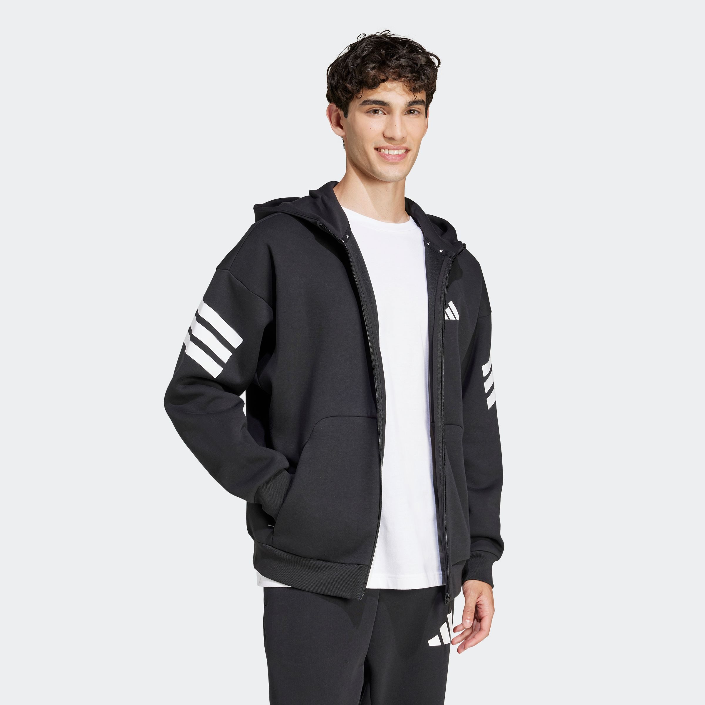 adidas Sportswear Hoodie M FI 3S FZ