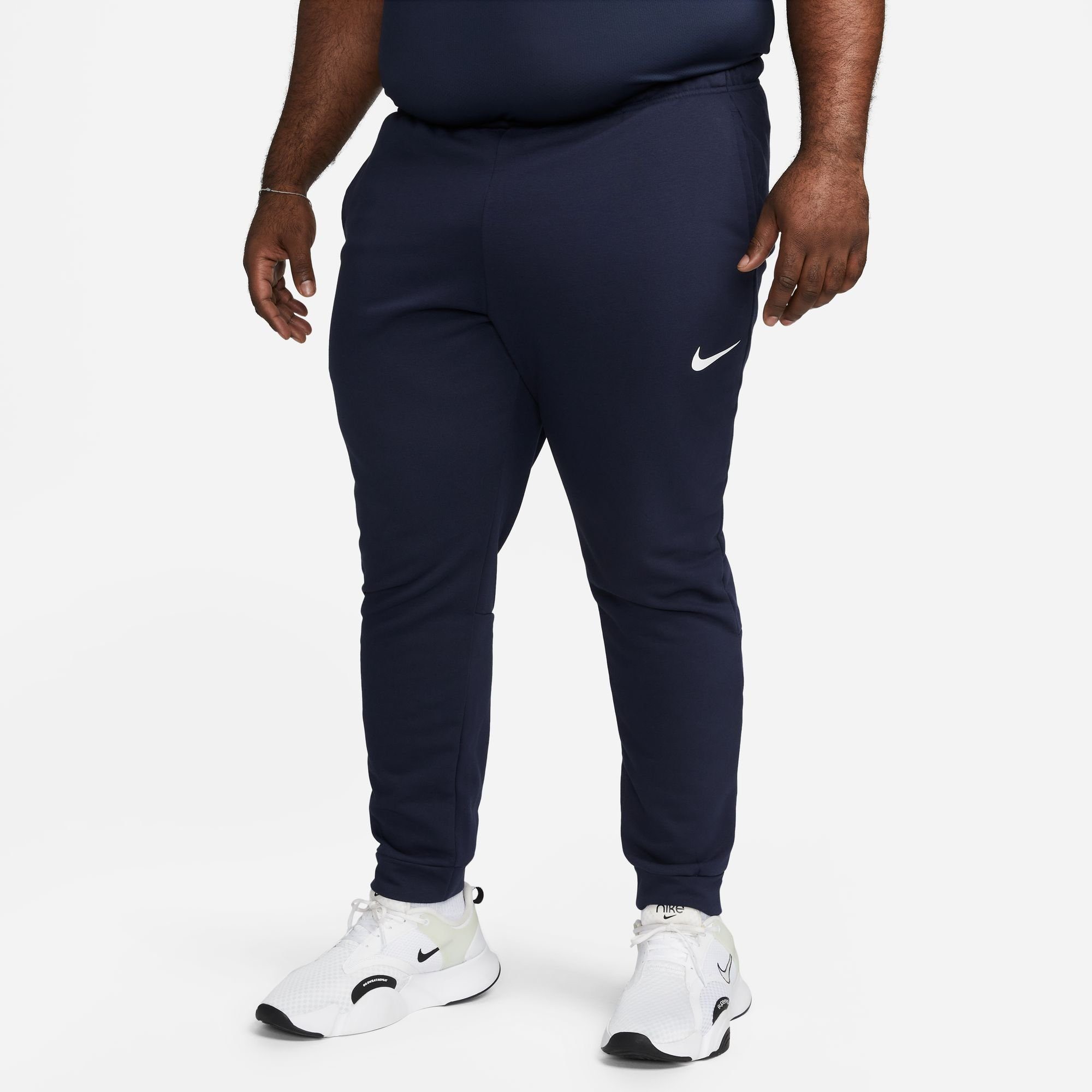Nike Trainingsbroek Dri-FIT Men's Tapered Training Pants heren fitness maat S blauw
