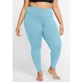 nike functionele tights yoga womens 7-8 tights plus size blauw